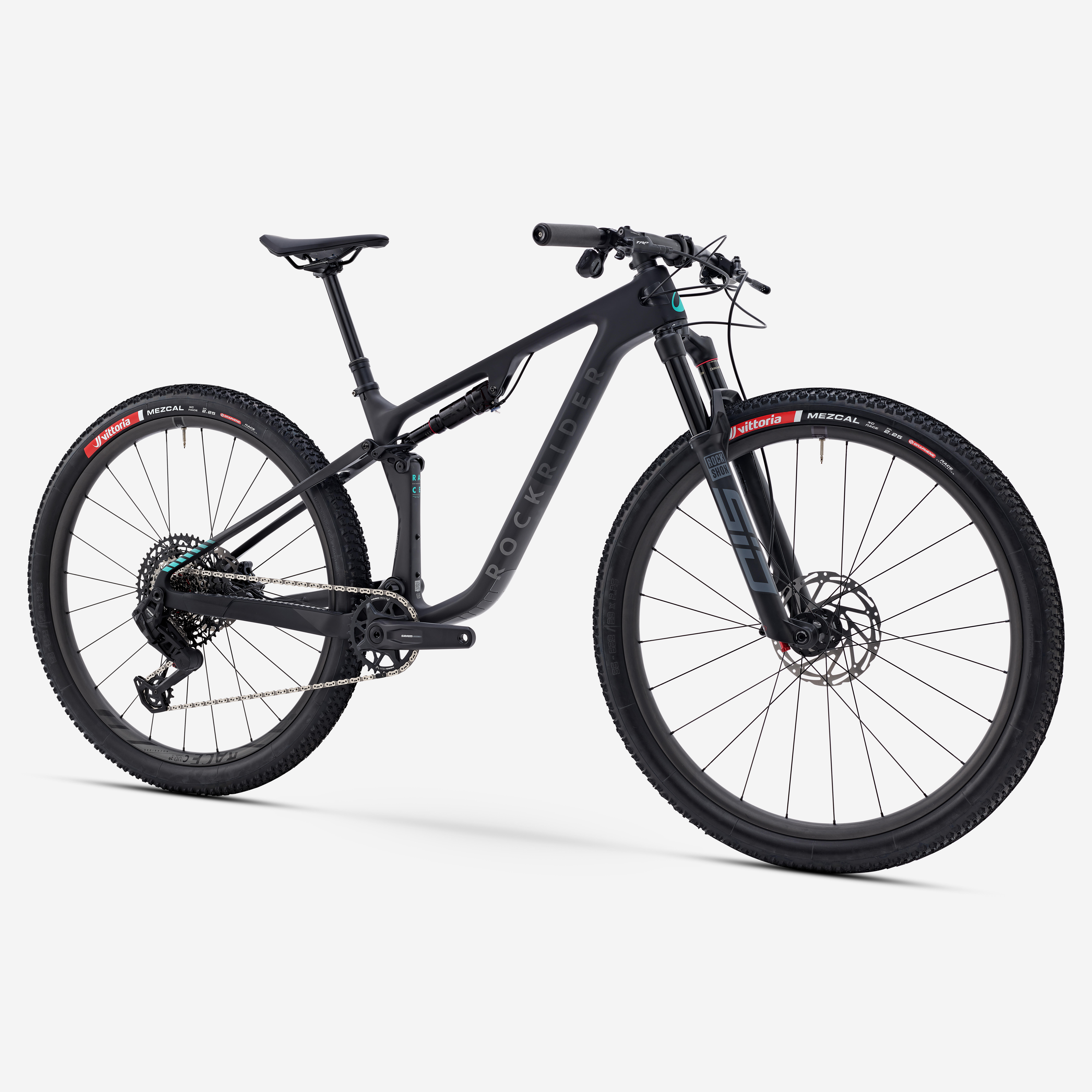 ROCKRIDER - Bicicletă MTB cu suspensie integrală XC 29