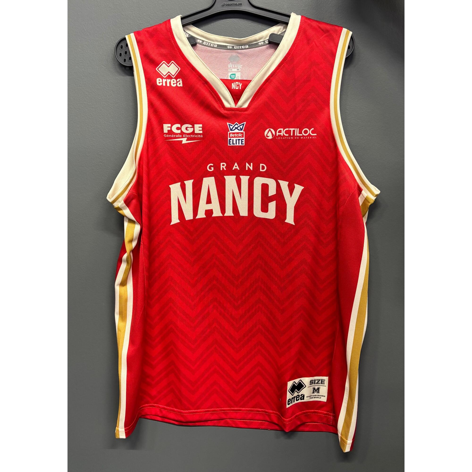MAILLOT SLUC NANCY DOMICILE 2025 2026 1/2
