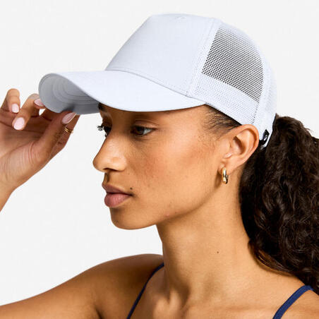 Кепка для фітнесу світло-сіра