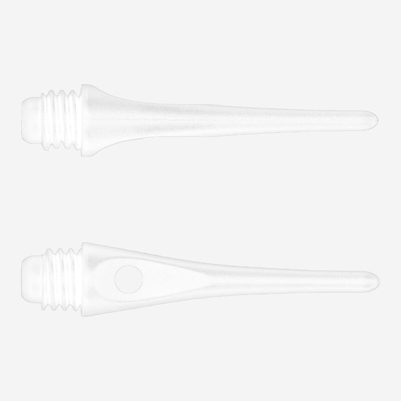 Vârfuri săgeți plastic Soft tip alb X50  