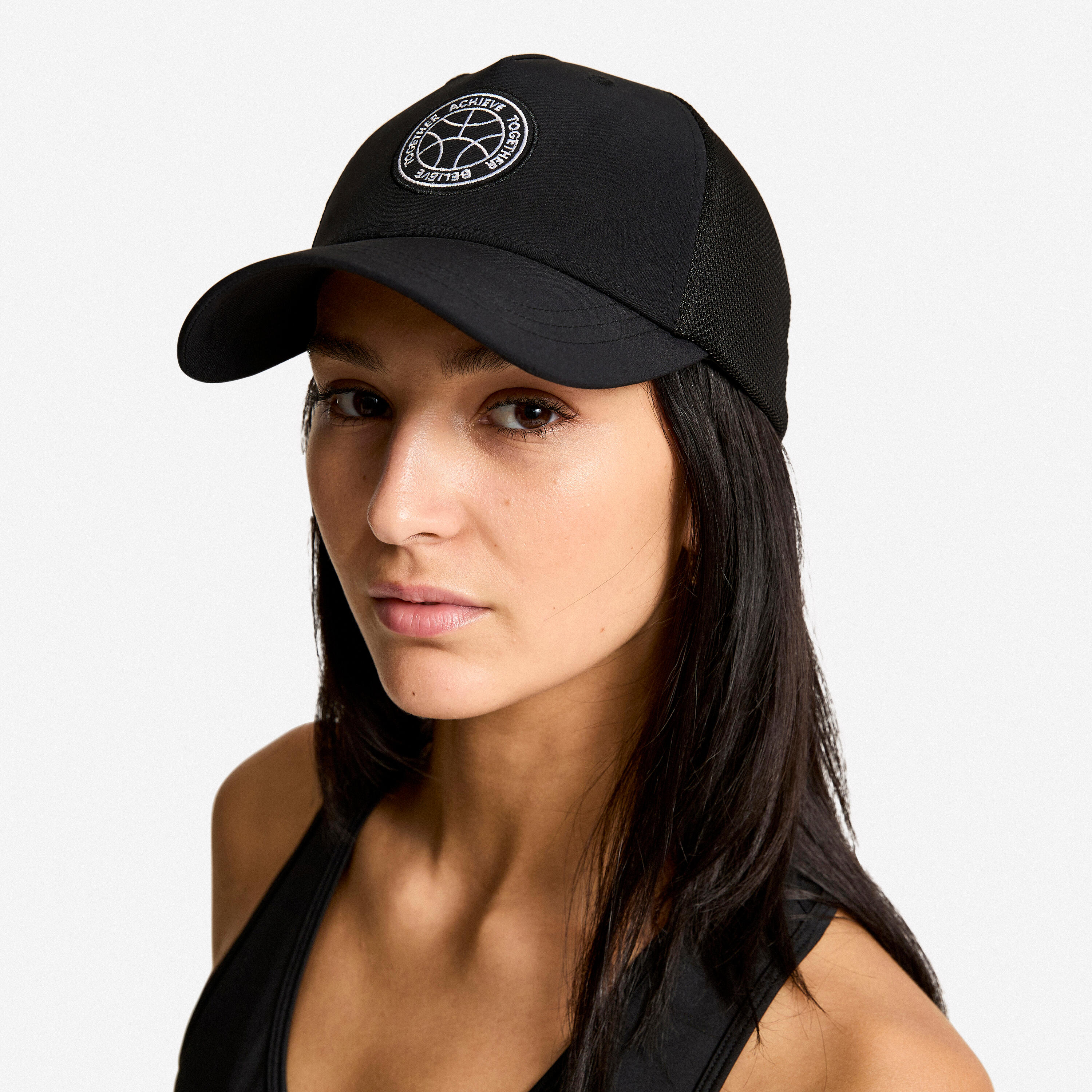 Casquette de fitness mixte, noir 6/6