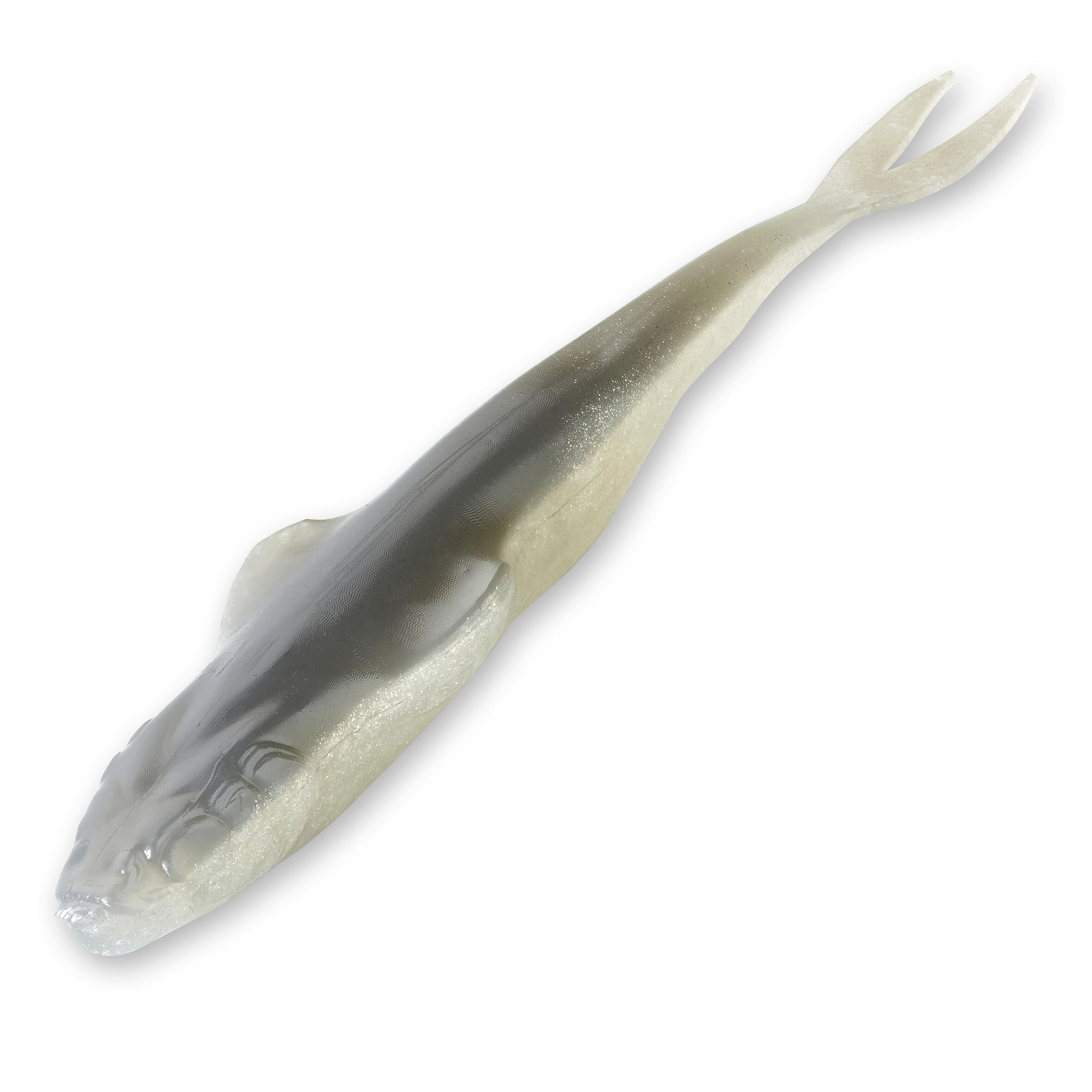 CAPERLAN Mäkká umelá nástraha s atraktantom Yubari LV JRK 4,7" Trans Grey sharpshooting 12 cm - 4,7" · záber 4