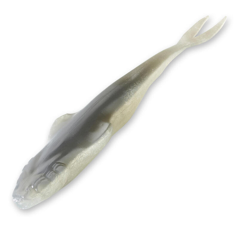 Nălucă flexibilă pescuit atractant YUBARI LV JRK 4,7" TRANS GREY sharpshooting