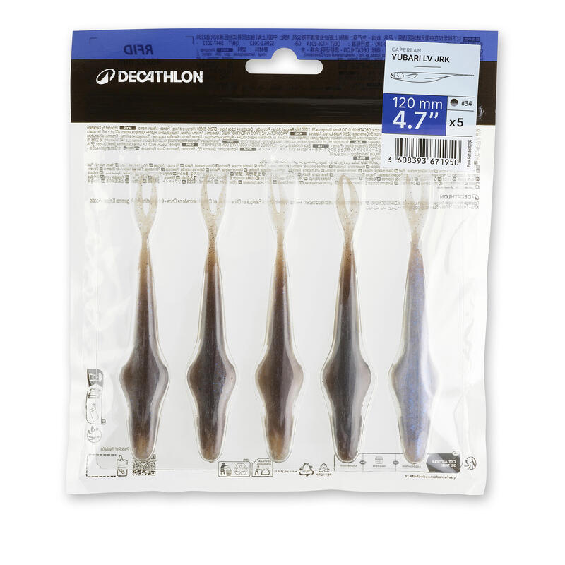Nălucă flexibilă pescuit atractant YUBARI LV JRK 4,7" HOLOPUMPKIN sharpshooting