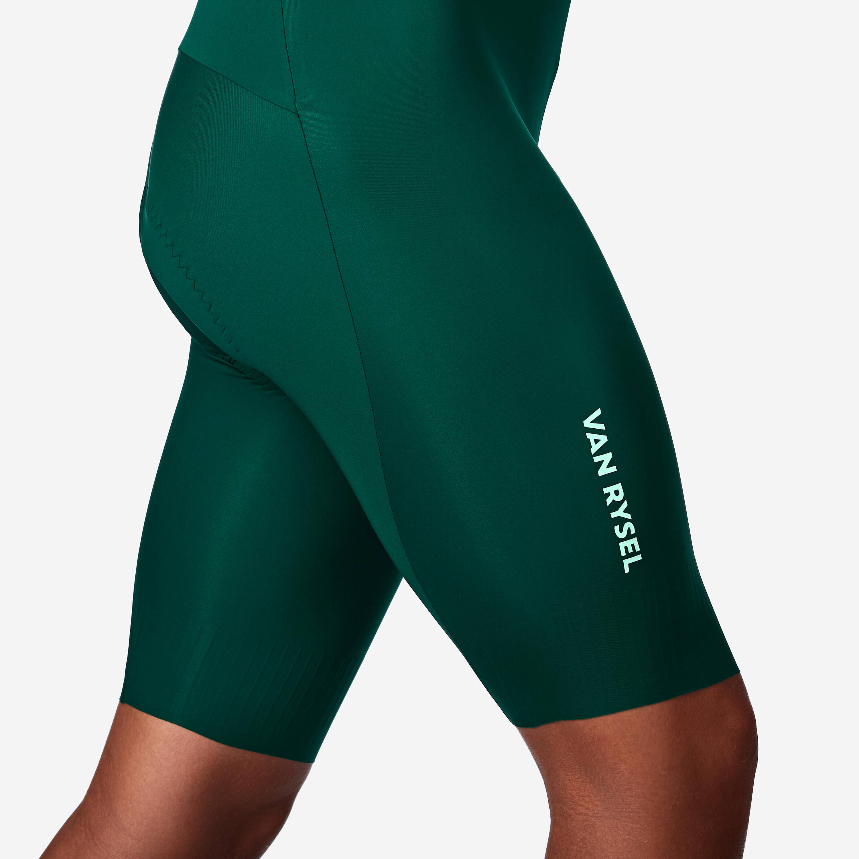 Men's road cycling shorts, RCR-R 5 green -  5