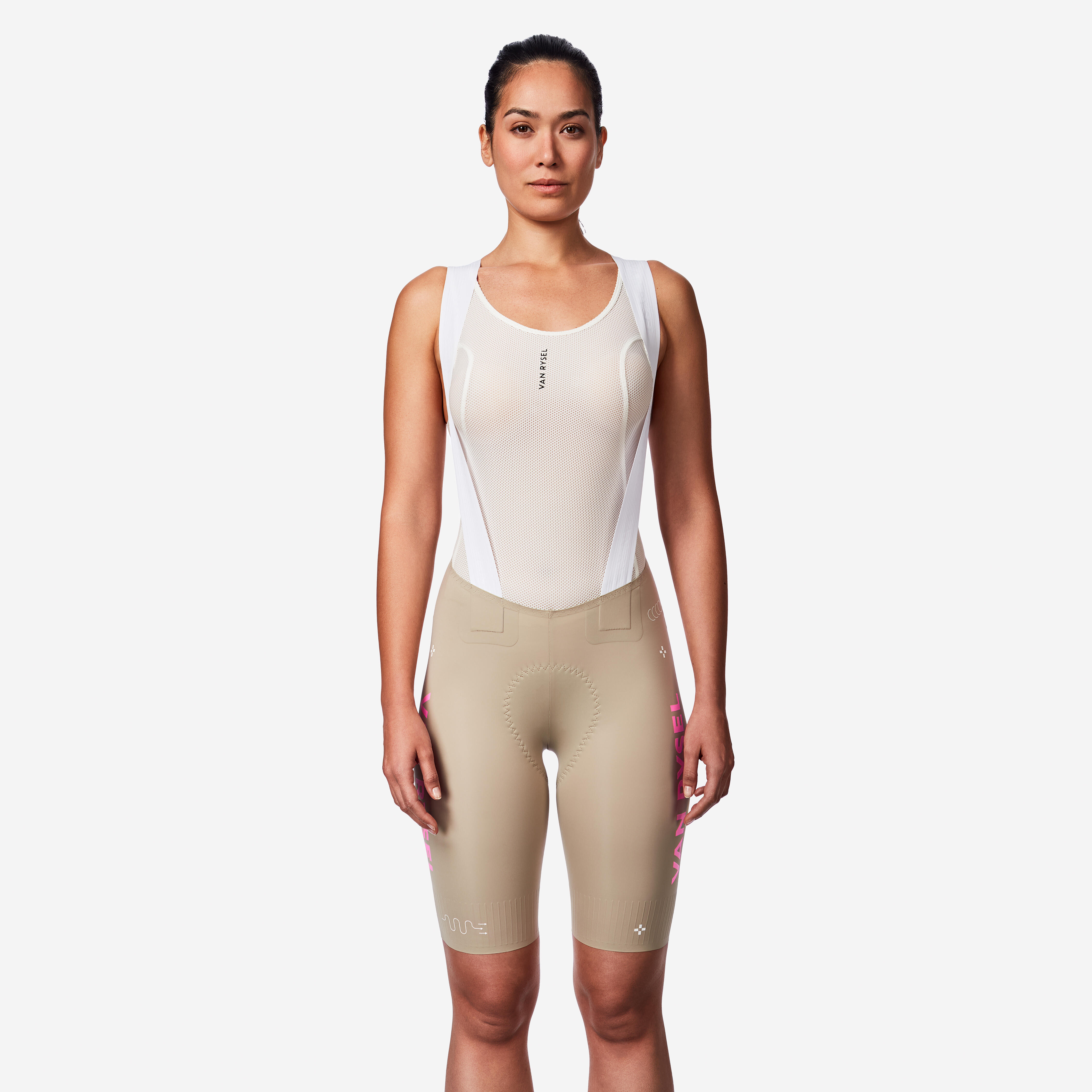 Cuissard de vélo de route à bretelles femme, RCR-R 2 - VAN RYSEL