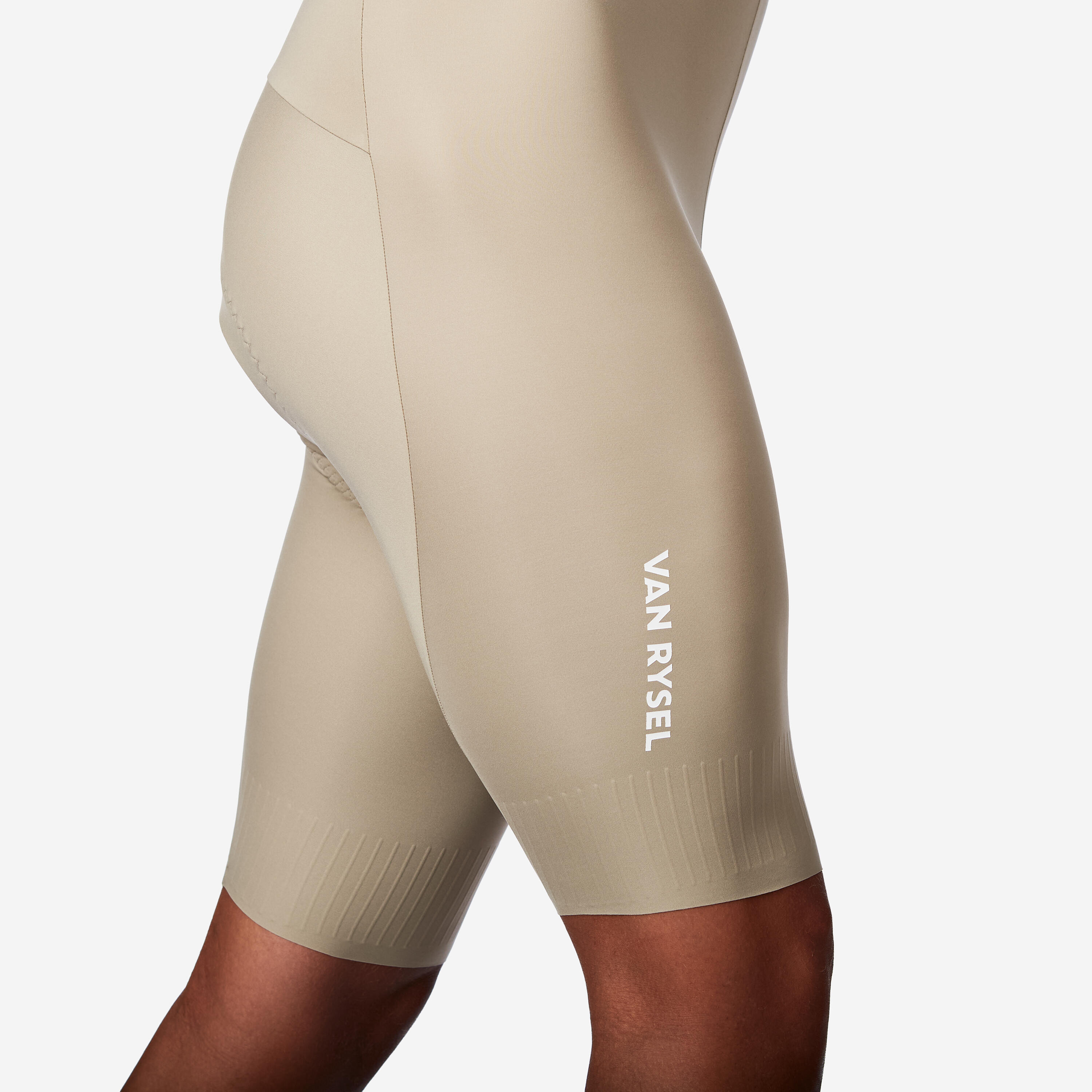 Men's road cycling shorts, RCR-R 5 beige