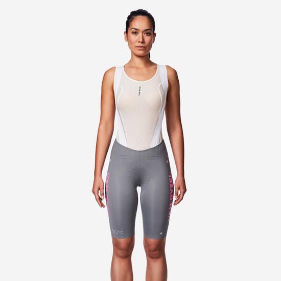 Salopette ciclismo donna RACER 2 grigia