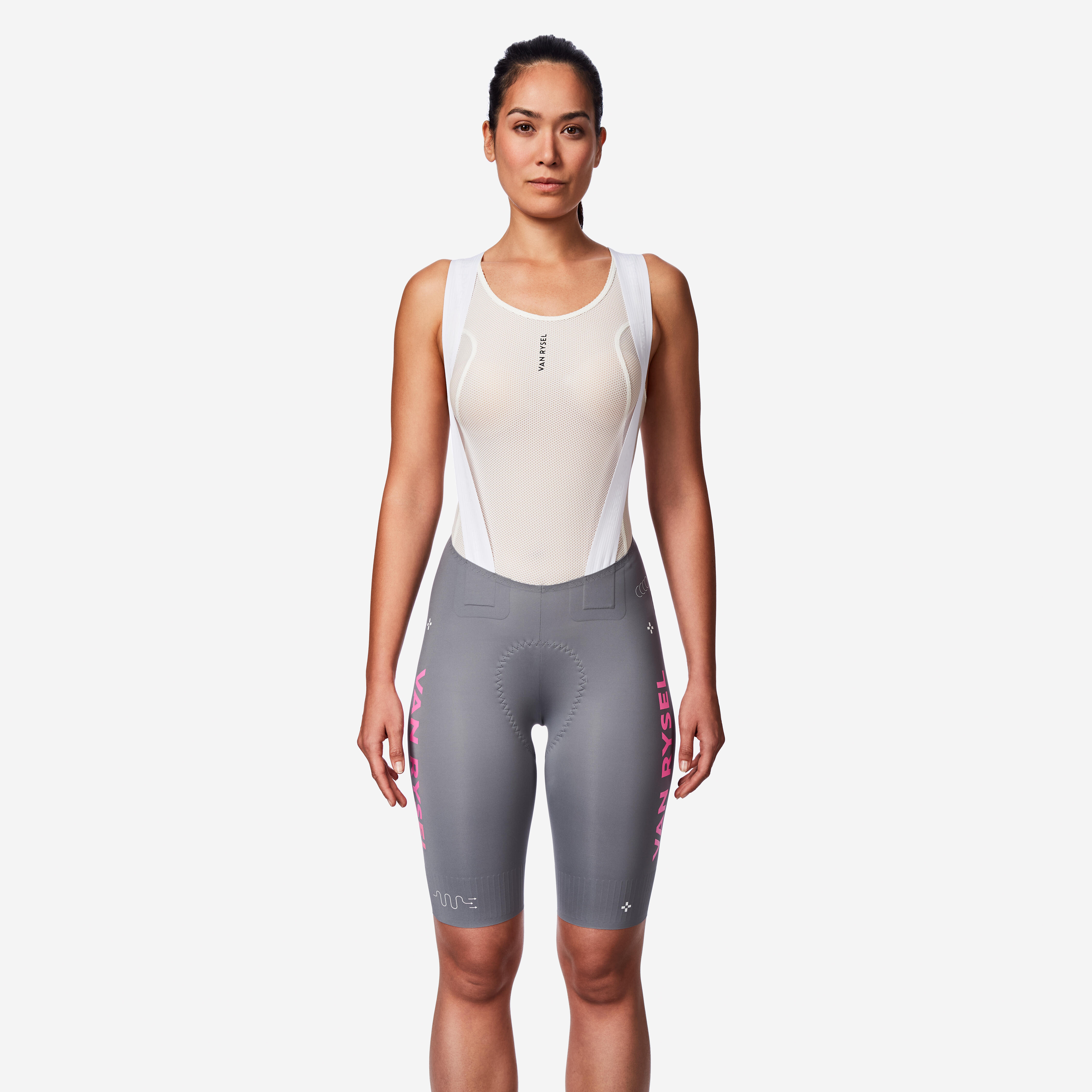 Women's Road Cycling Shorts RCR 2 - Grey