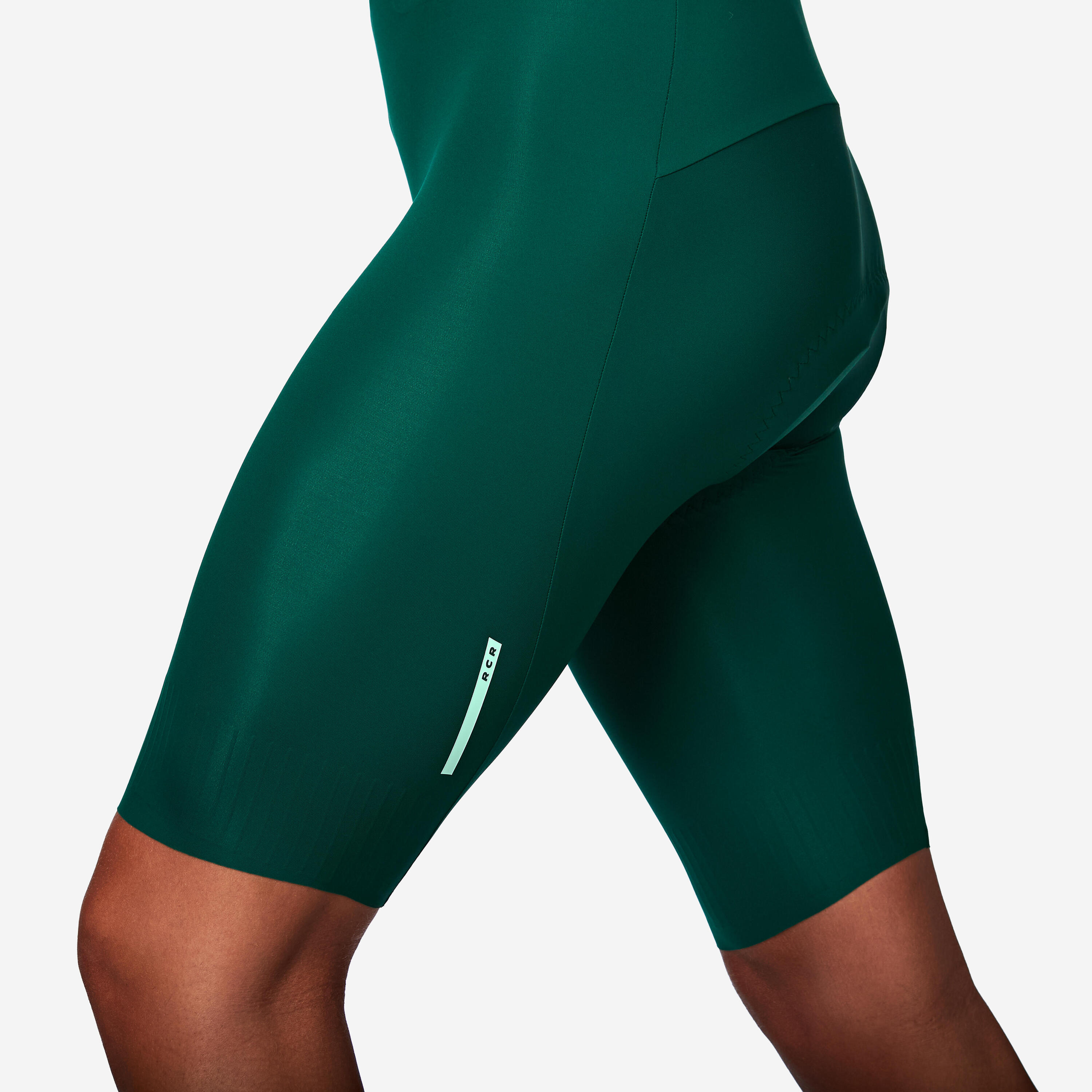Men's road cycling shorts, RCR-R 5 green