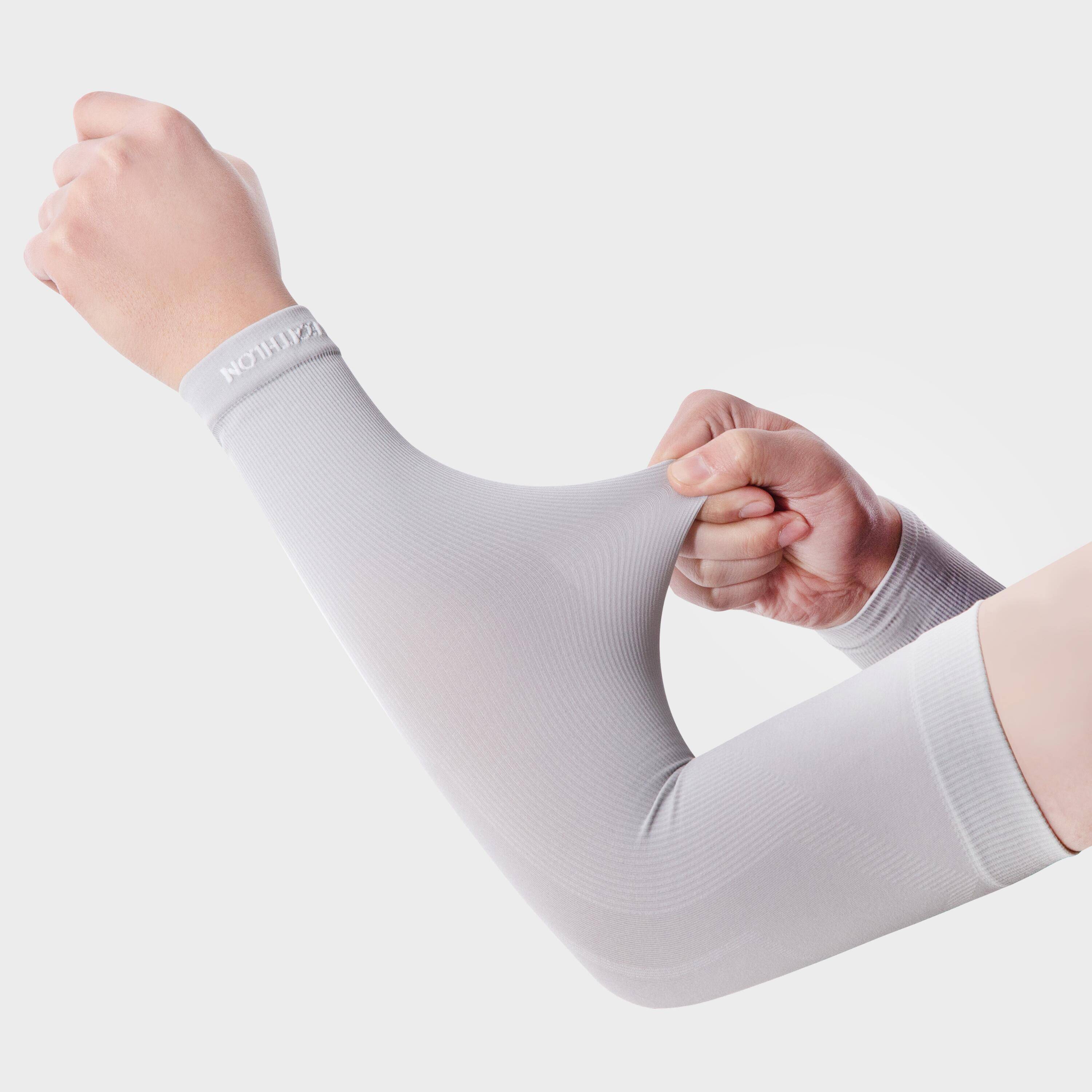 Arm Sleeves UV Cycling Grey -  3