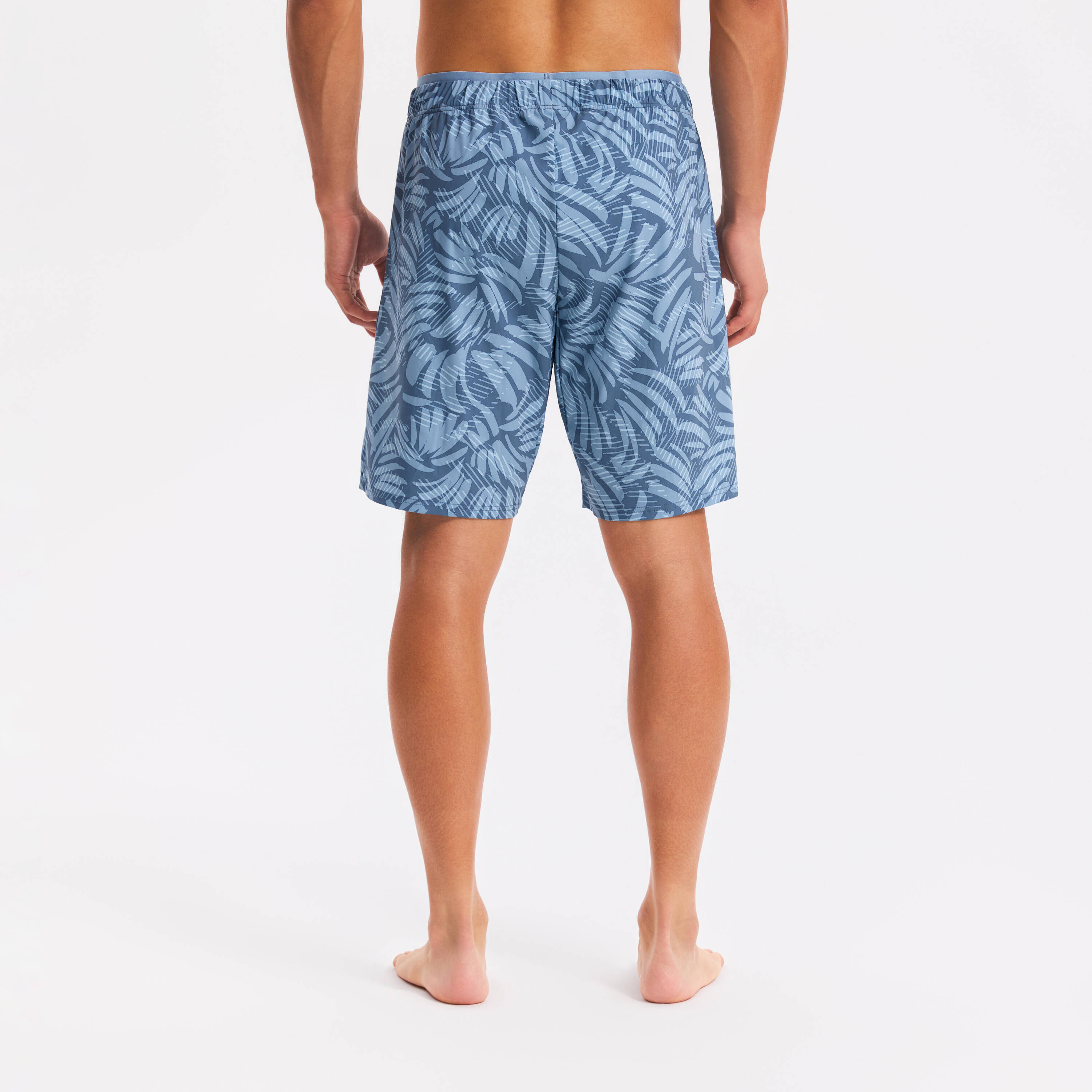 SWIMSHORT LONG H - 100 PALM -  3