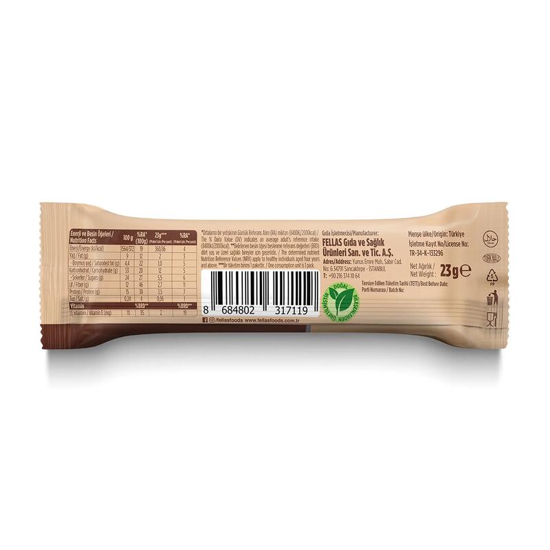 Fellas Granola Bar Kakaolu 23 gr