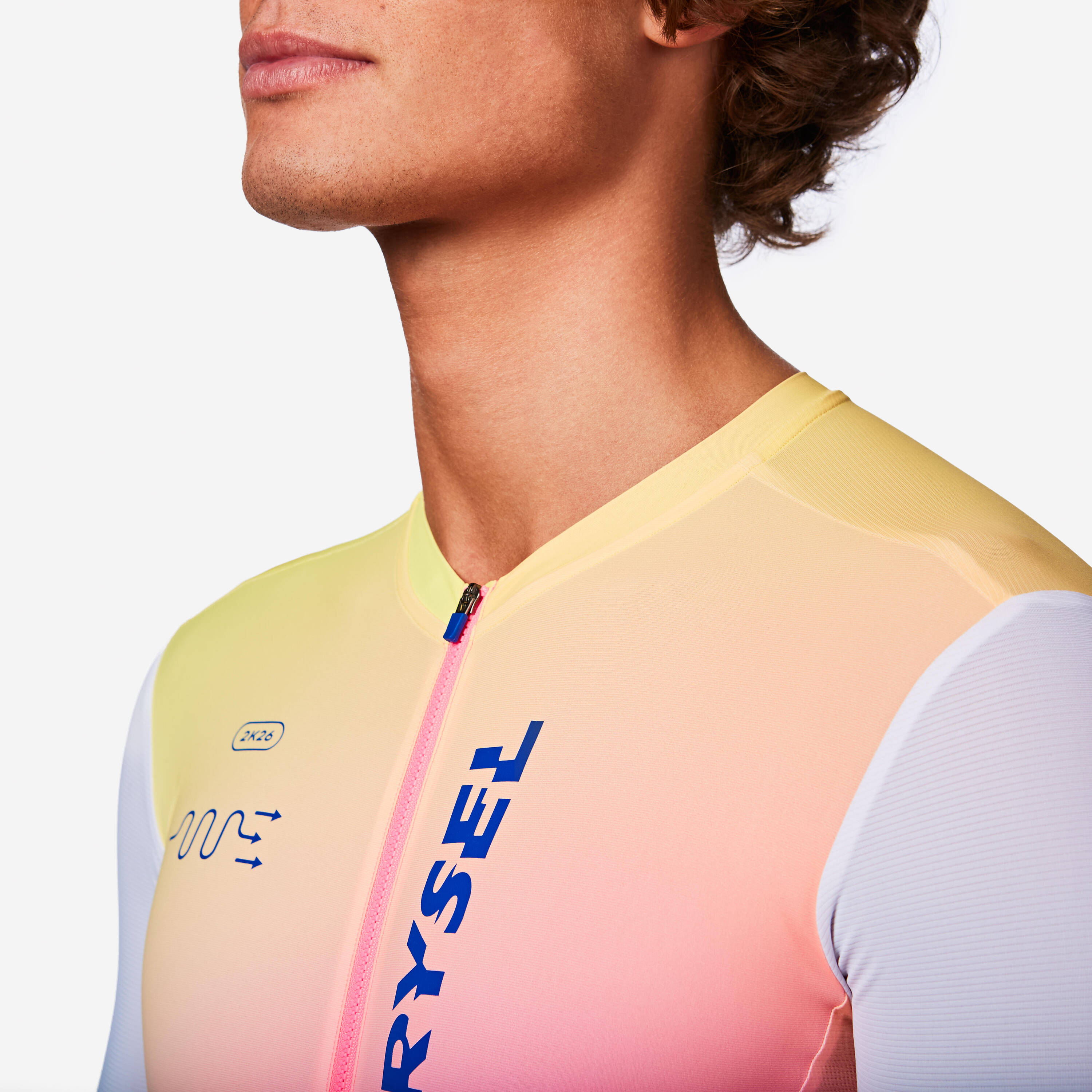 Men's road cycling aerosuit RCR R 2 team yellow -  5