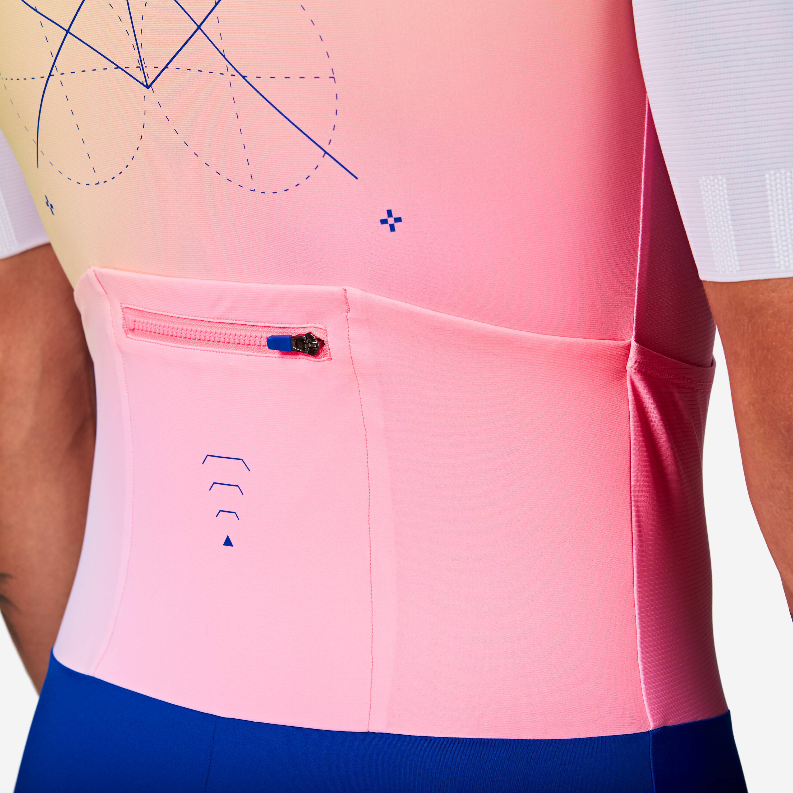 Men's road cycling aerosuit RCR R 2 team yellow -  4