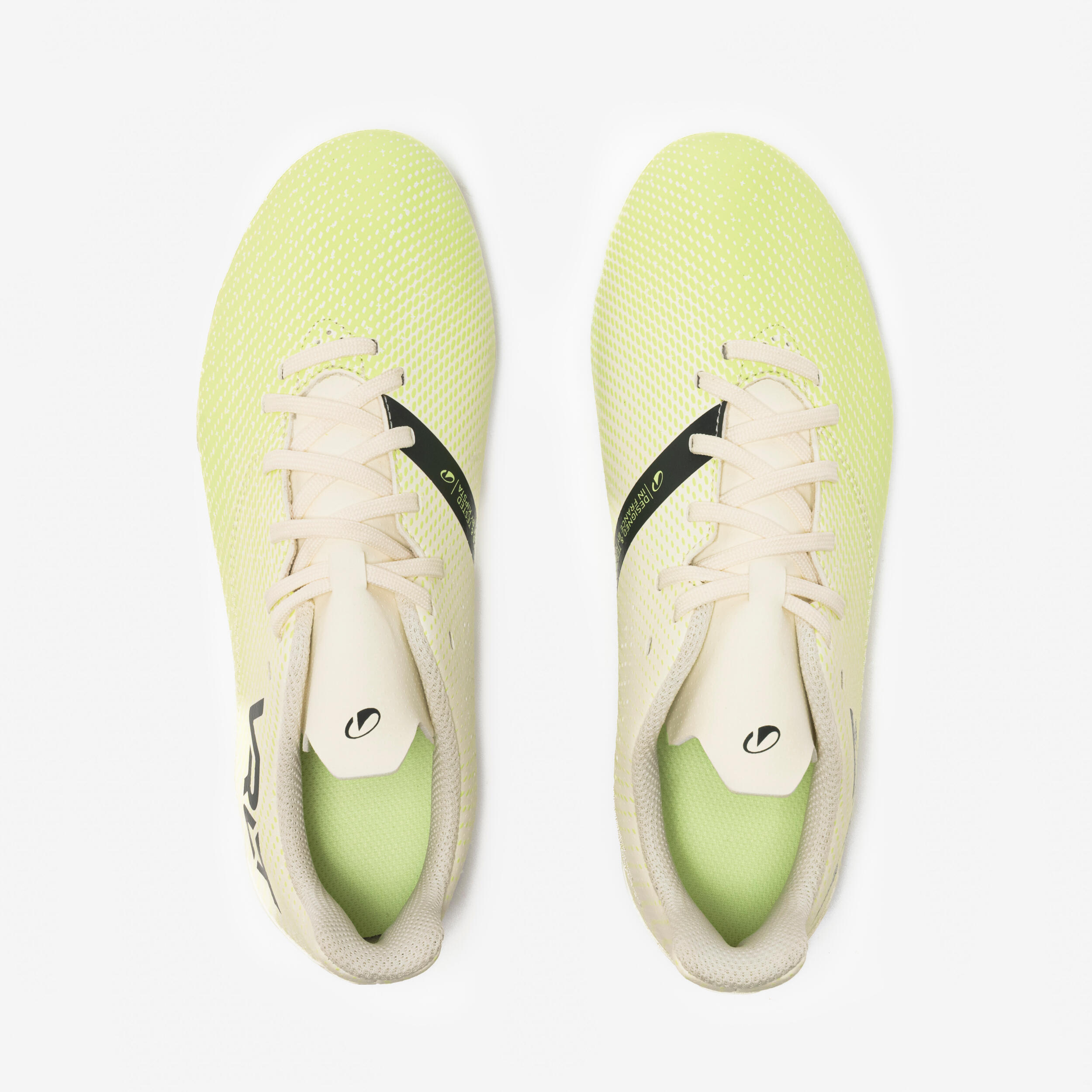 Chaussures de soccer à lacets enfant, Viralto I FG - KIPSTA