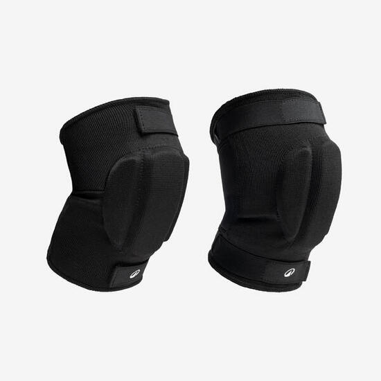 Rodilleras de balonmano con refuerzo niño, H100 negro