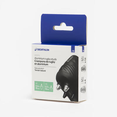 Tacchetti a vite rugby 13/15 mm alluminio x16