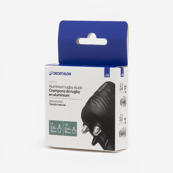 Tacchetti a vite rugby 10/13 mm alluminio x16