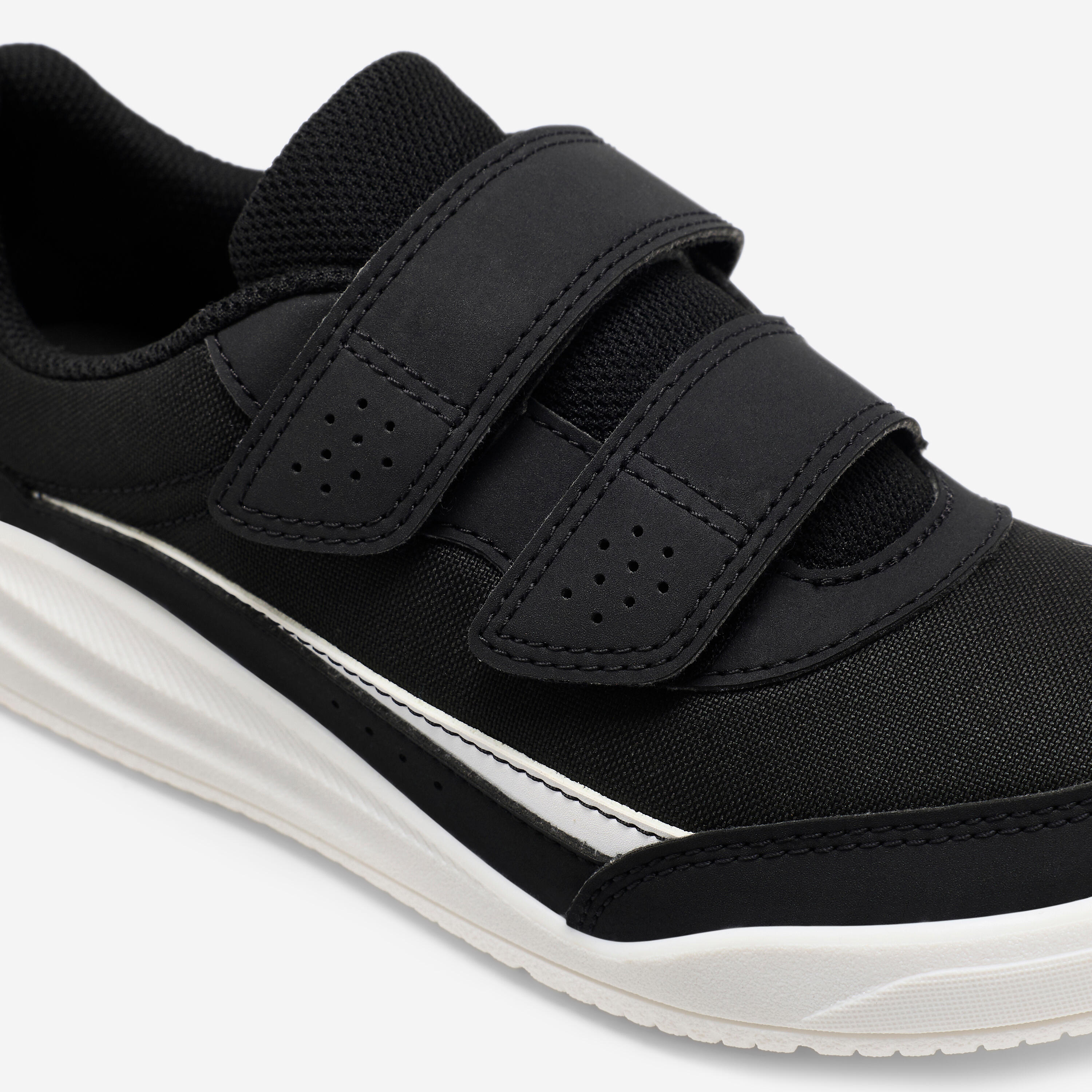 Chaussure multisport enfant, noir et blanc 2/8