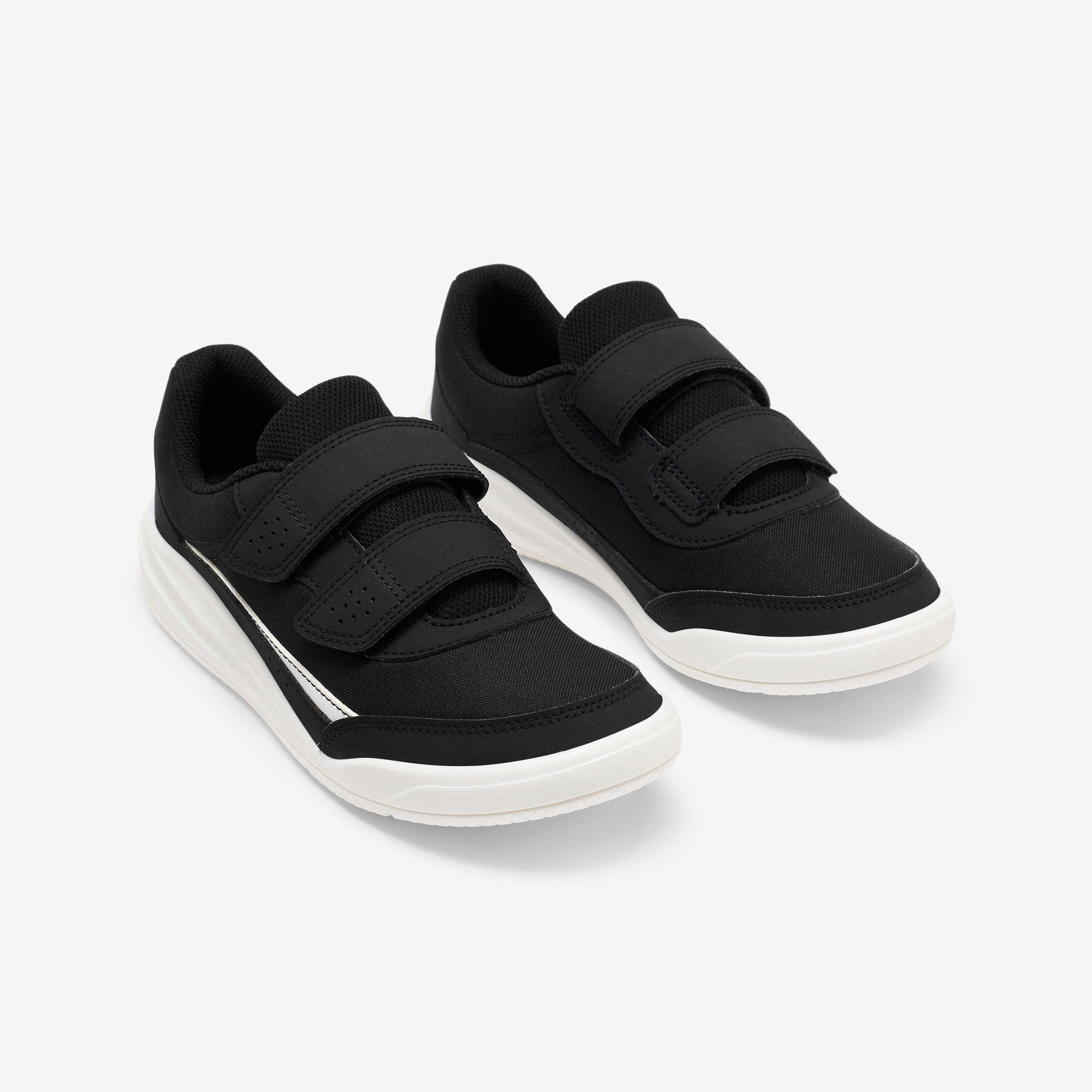 Chaussure multisport enfant, noir et blanc 5/8