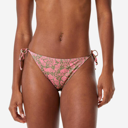 Braguita Bikini Surf Roxy OP Mujer Caqui Oscuro Lazos