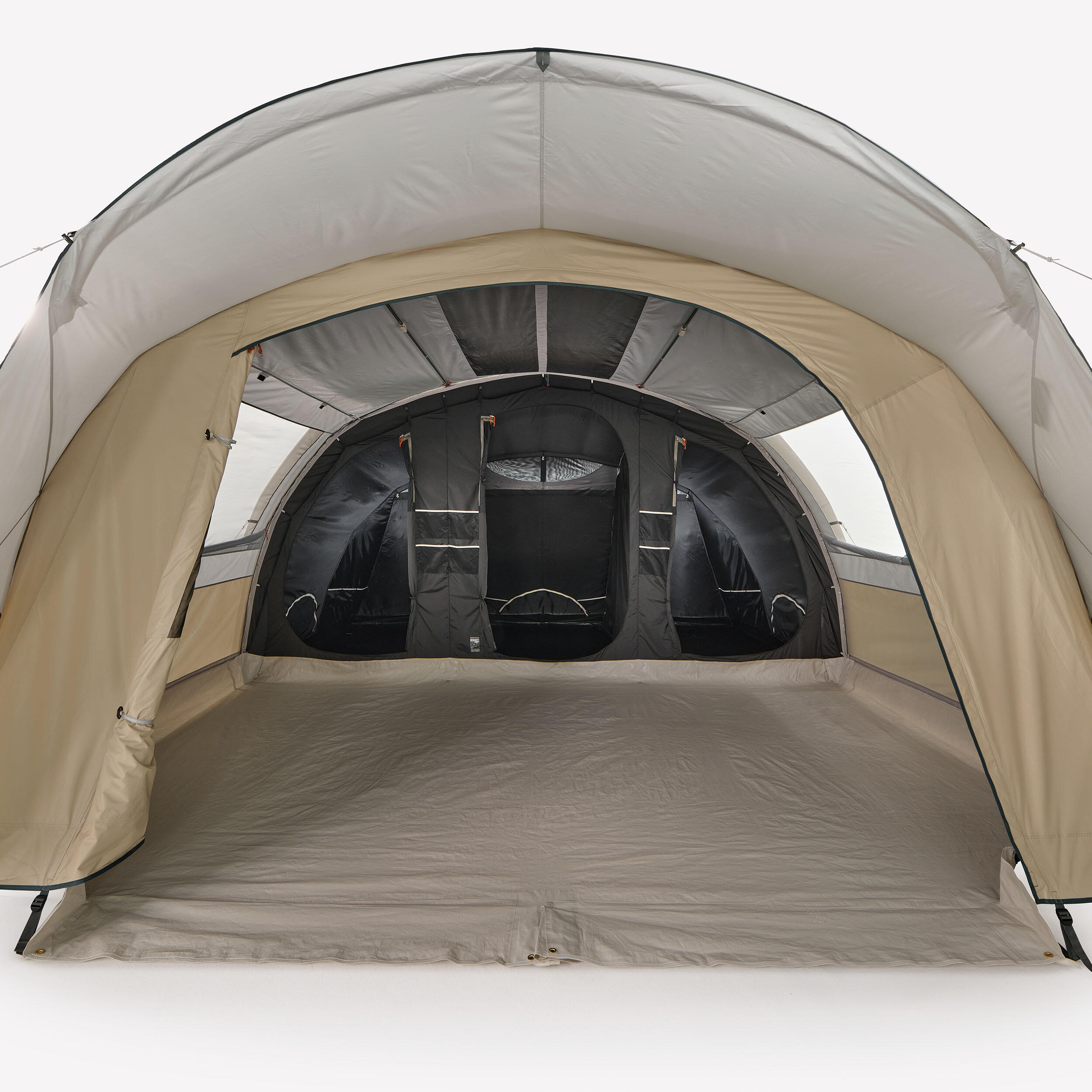 Tente de camping gonflable 6 places 3 chambres,  Fresh & Black, Air Seconds 6.3 2/19