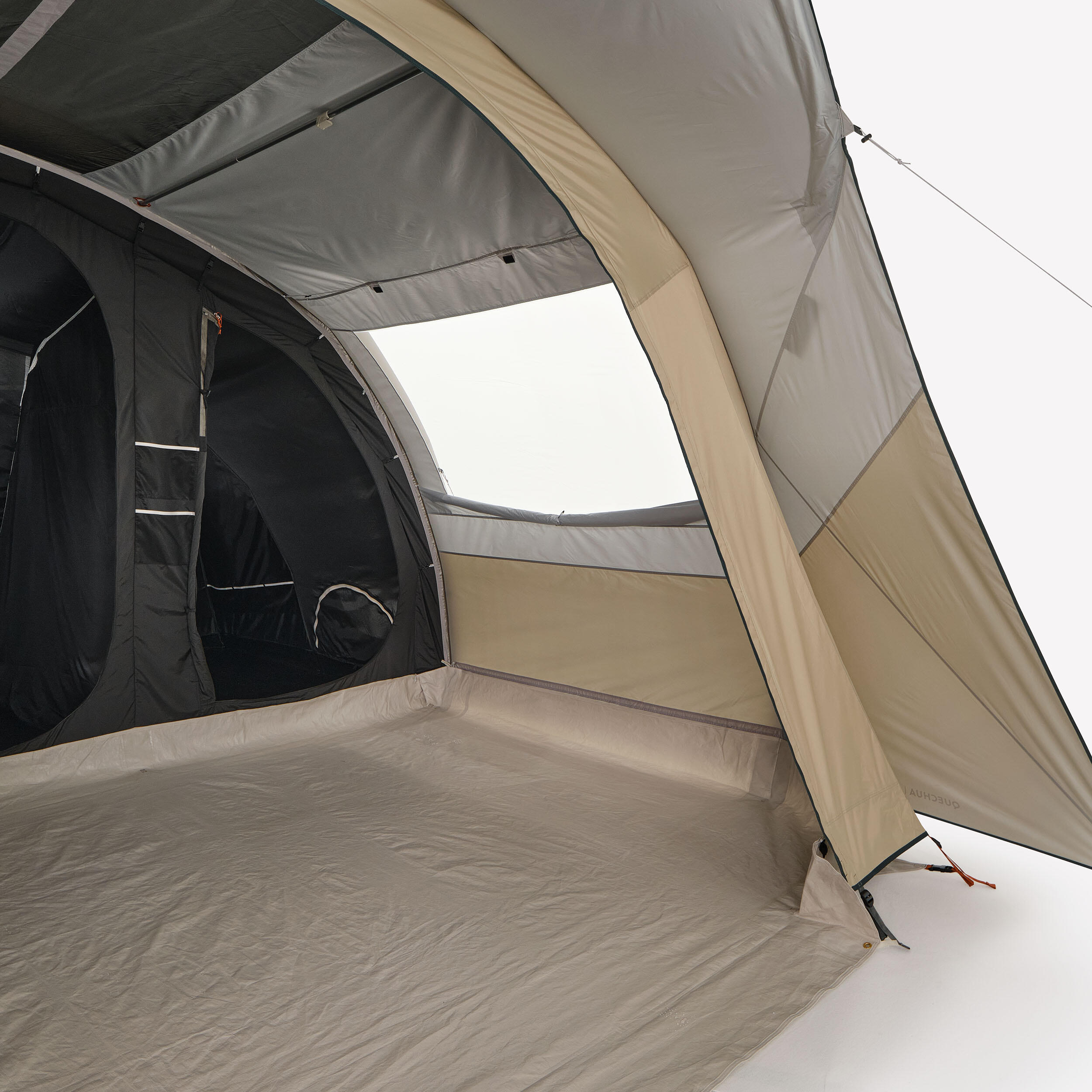 Tente de camping gonflable 6 places 3 chambres,  Fresh & Black, Air Seconds 6.3 11/19