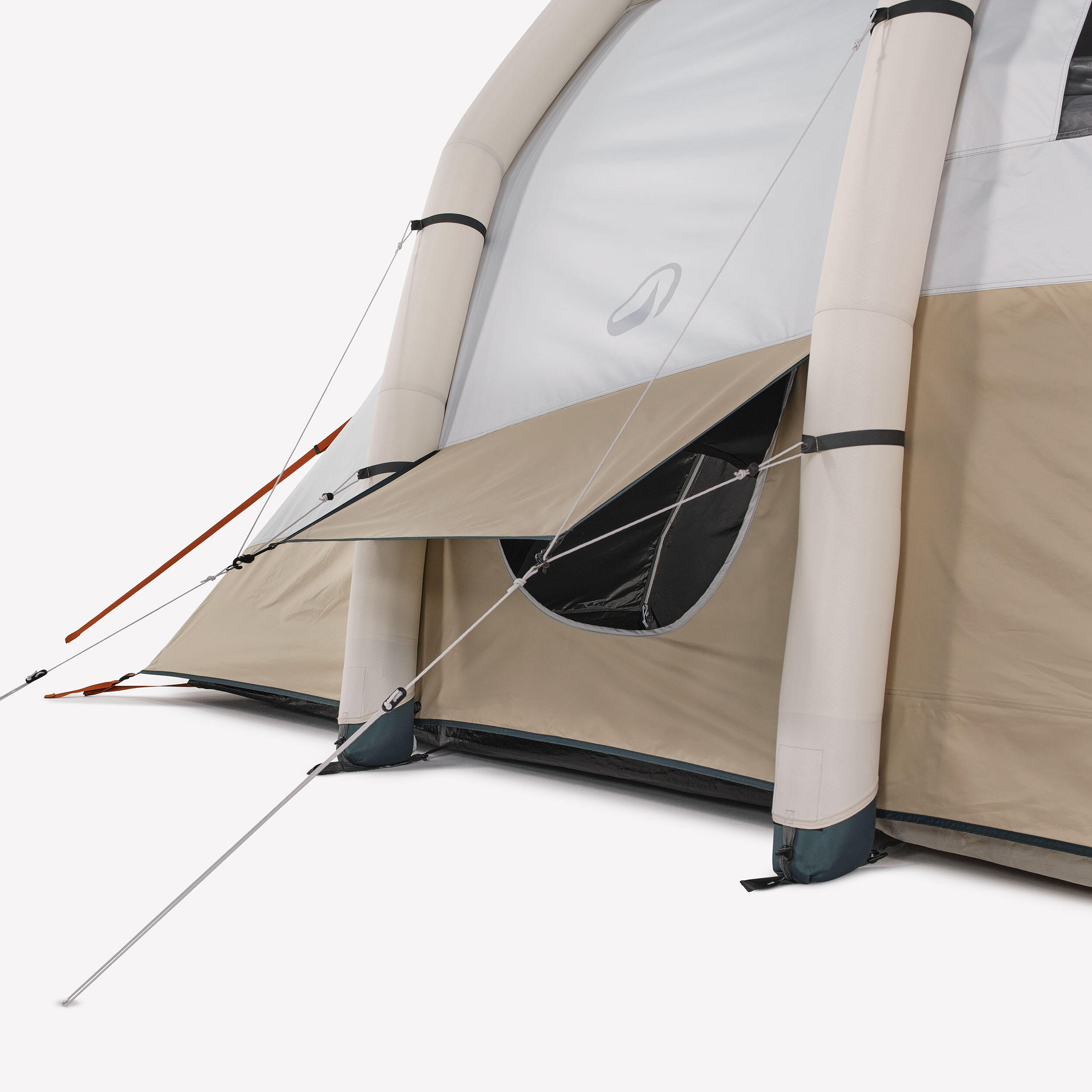 Tente de camping gonflable 6 places 3 chambres,  Fresh & Black, Air Seconds 6.3 13/19