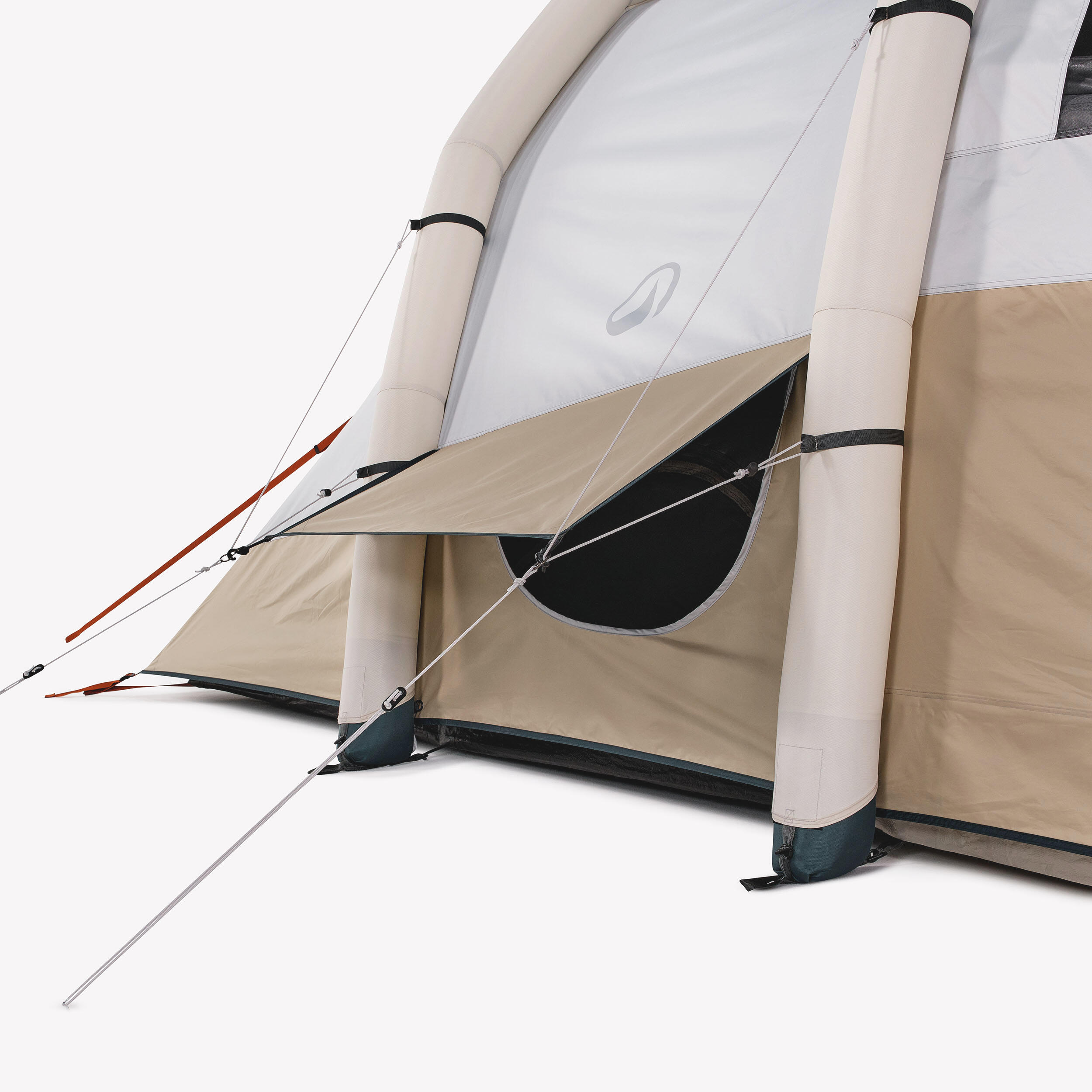 Tente de camping gonflable 6 places 3 chambres,  Fresh & Black, Air Seconds 6.3 12/19
