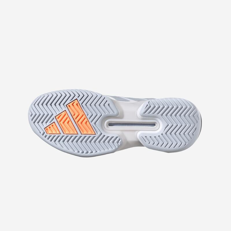 Încălțăminte de tenis pe orice suprafață ADIDAS Ubersonic 5 Alb-Portocaliu Damă