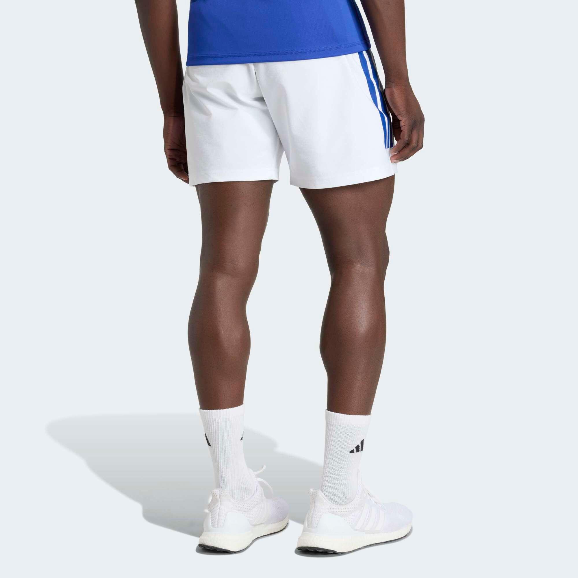 Short de rugby FFR Adulte - Réplica XV de France 2025/2026 blanc 4/6