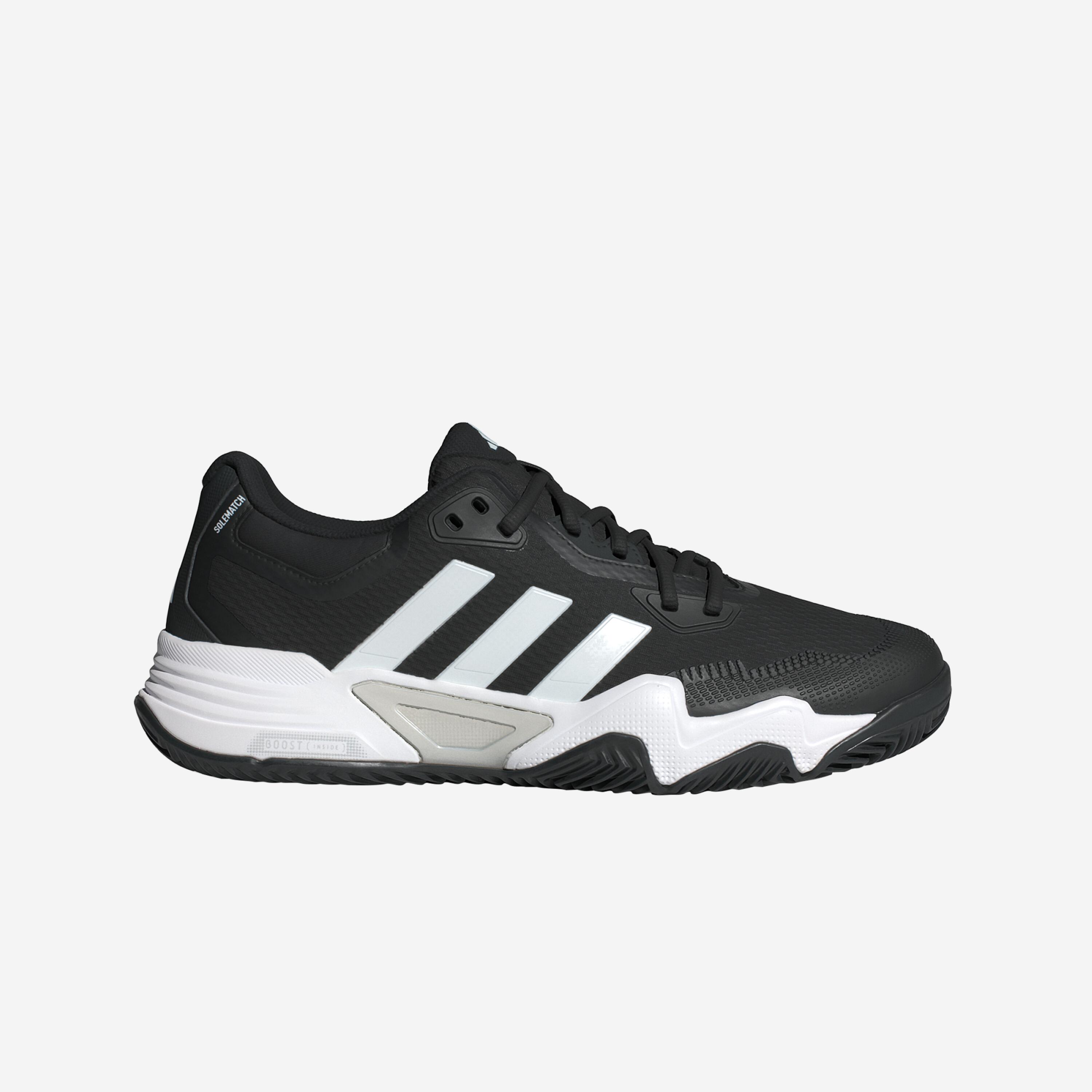 ADIDAS Men's Tennis Clay Court Shoes Solematch Control 2 - White / Black