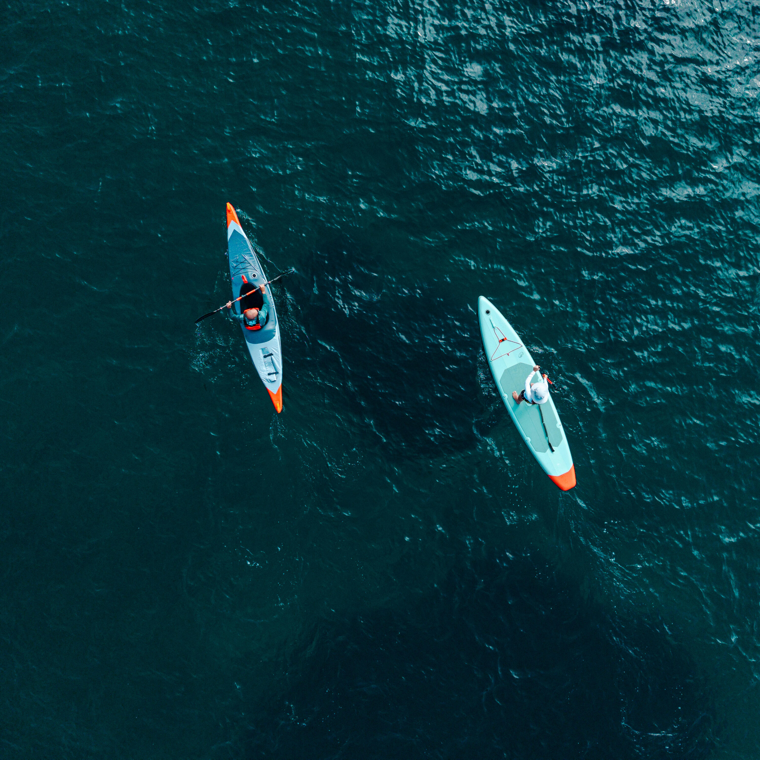 Kayak gonflable de randonnée haute pression strenfit dropstitch 1 place - x500 13/43