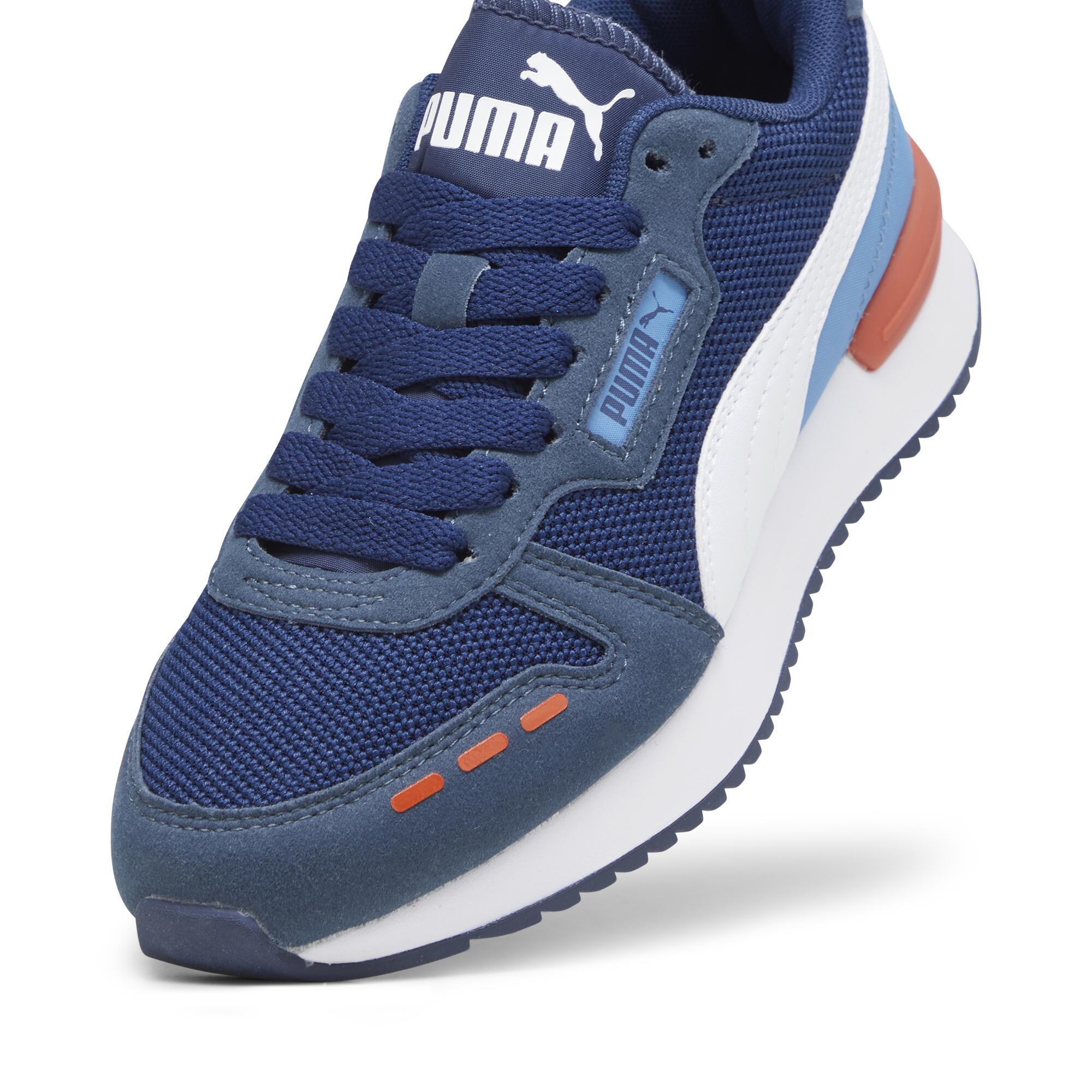 Baskets à lacet enfant - puma R78 Bleu 4/6