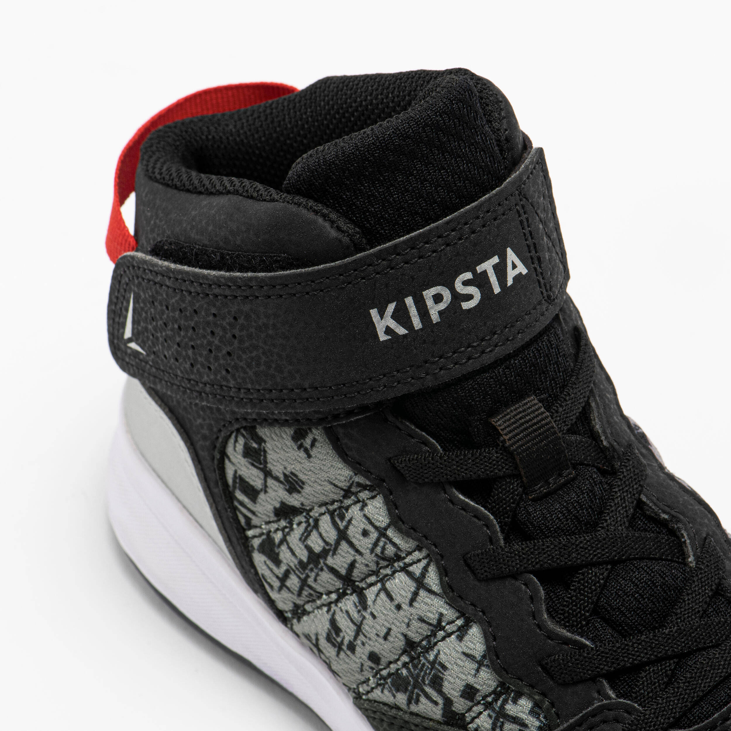 Kids Mid-Rise Beginner Basketball Shoes SE100 - Black -  5