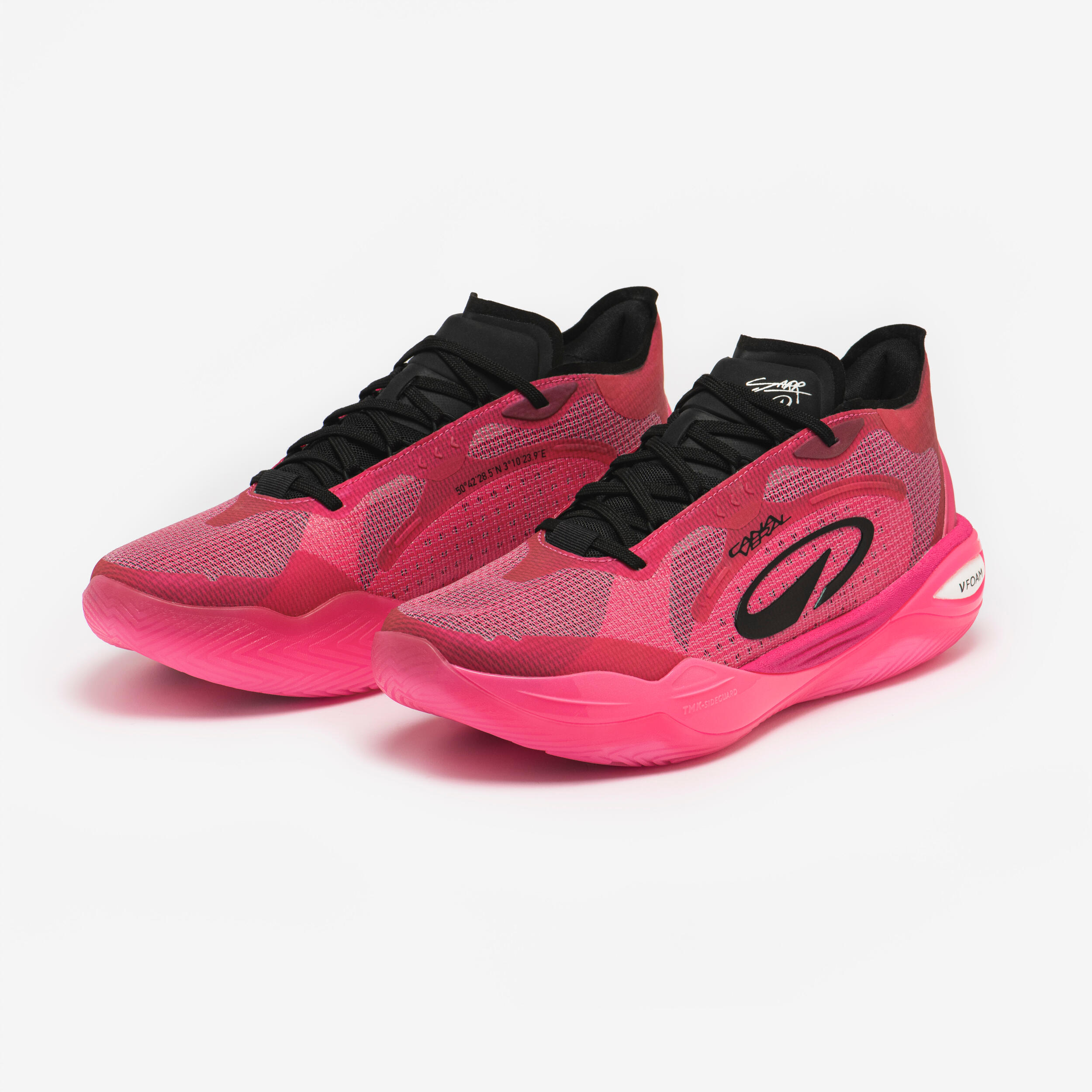 Scarpe basket adulto CANAVERAL 900 edizione Sarr rosa 2/8