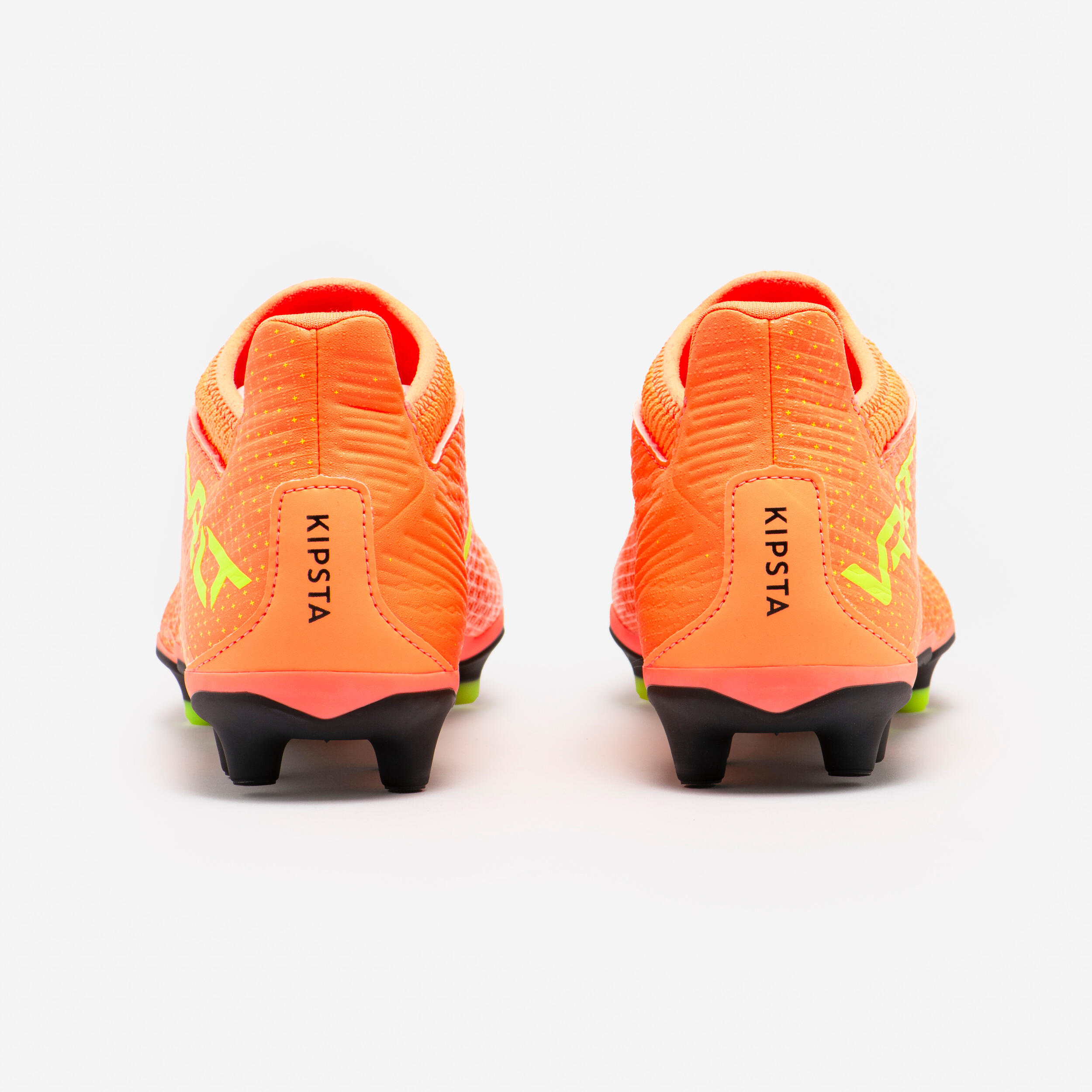 Chaussures de soccer confortables à lacets enfant, Viralto III FG - KIPSTA