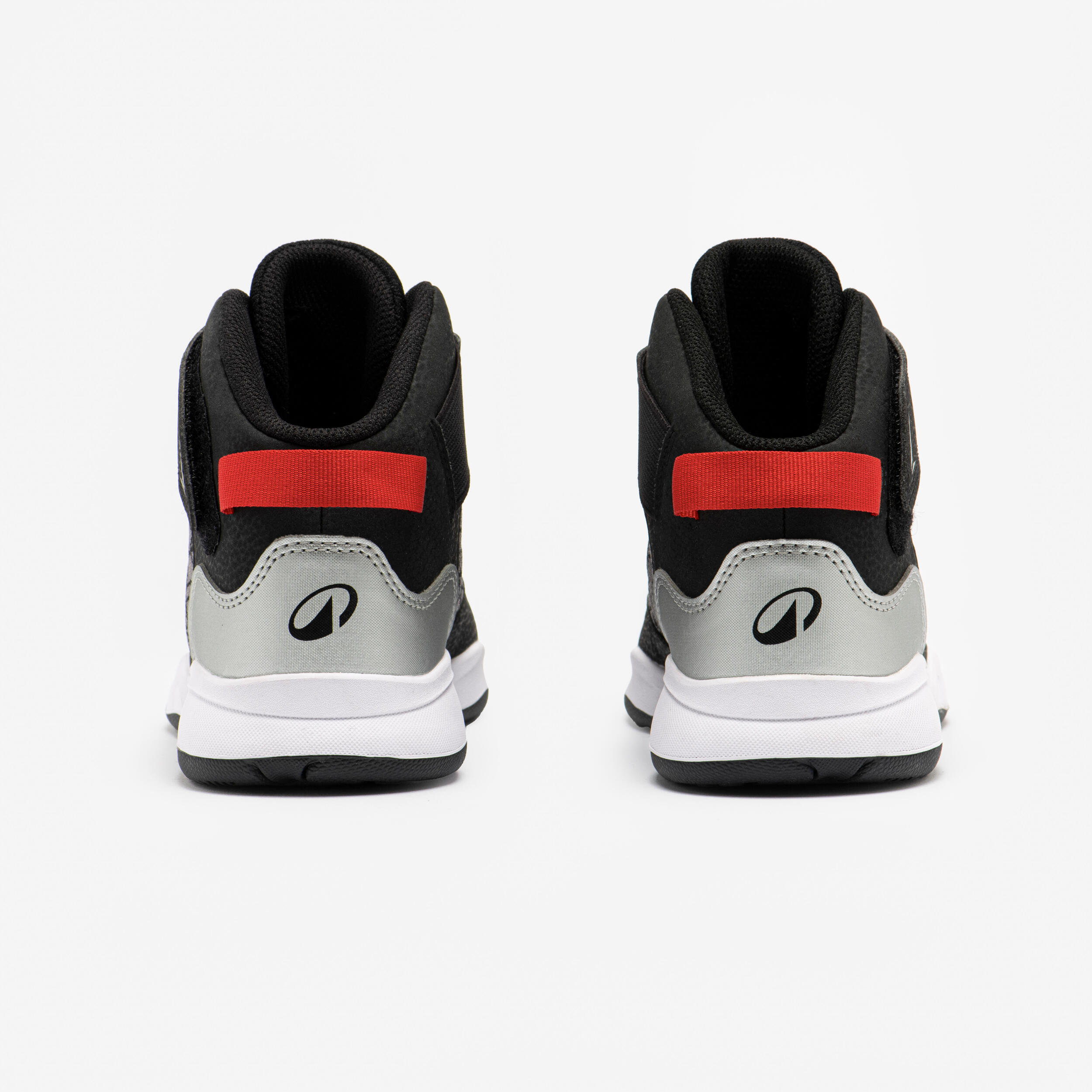 Kids’ Mid-Rise Basketball Shoes - SE 100 Camo/Black - TARMAK