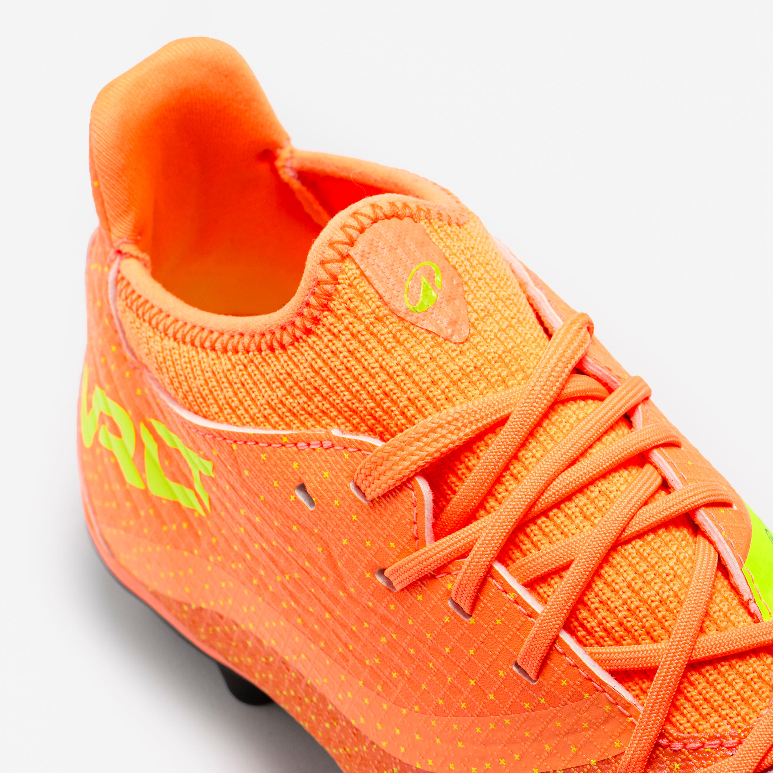 Chaussures de soccer confortables à lacets enfant, Viralto III FG 6/9