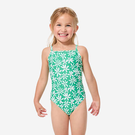 Maillot de bain 1 pièce Bébé / Fille - rouge imprimés coquillages