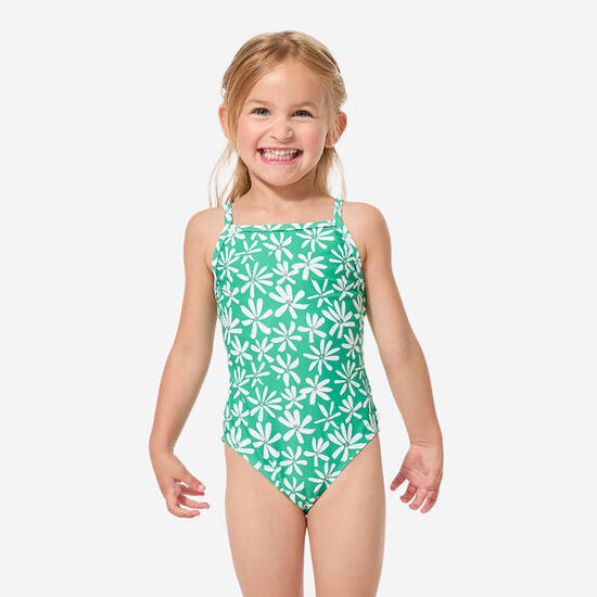 Costume intero baby bambina MADINA CHAMP verde