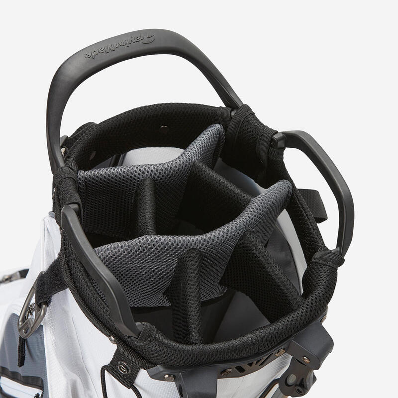 Geantă golf trepied Select Plus Alb/Gri/Negru