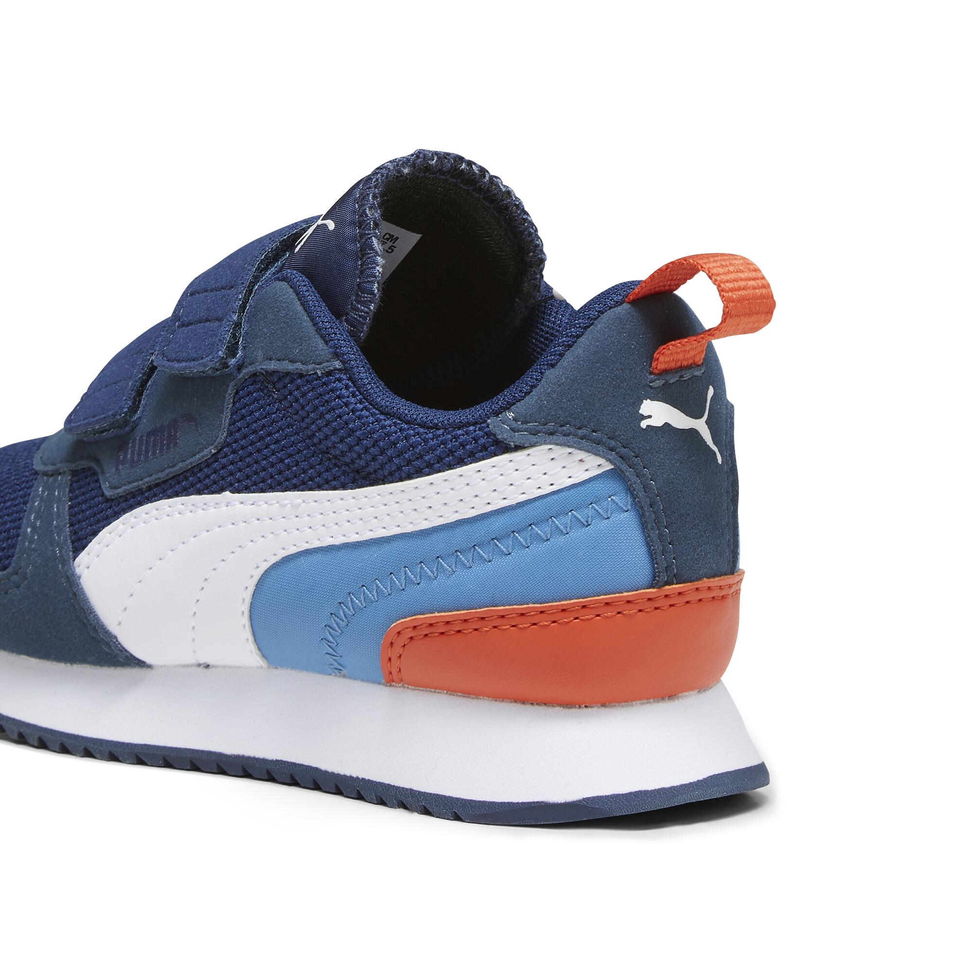 Baskets scratch enfant - puma R78 Bleu 4/6