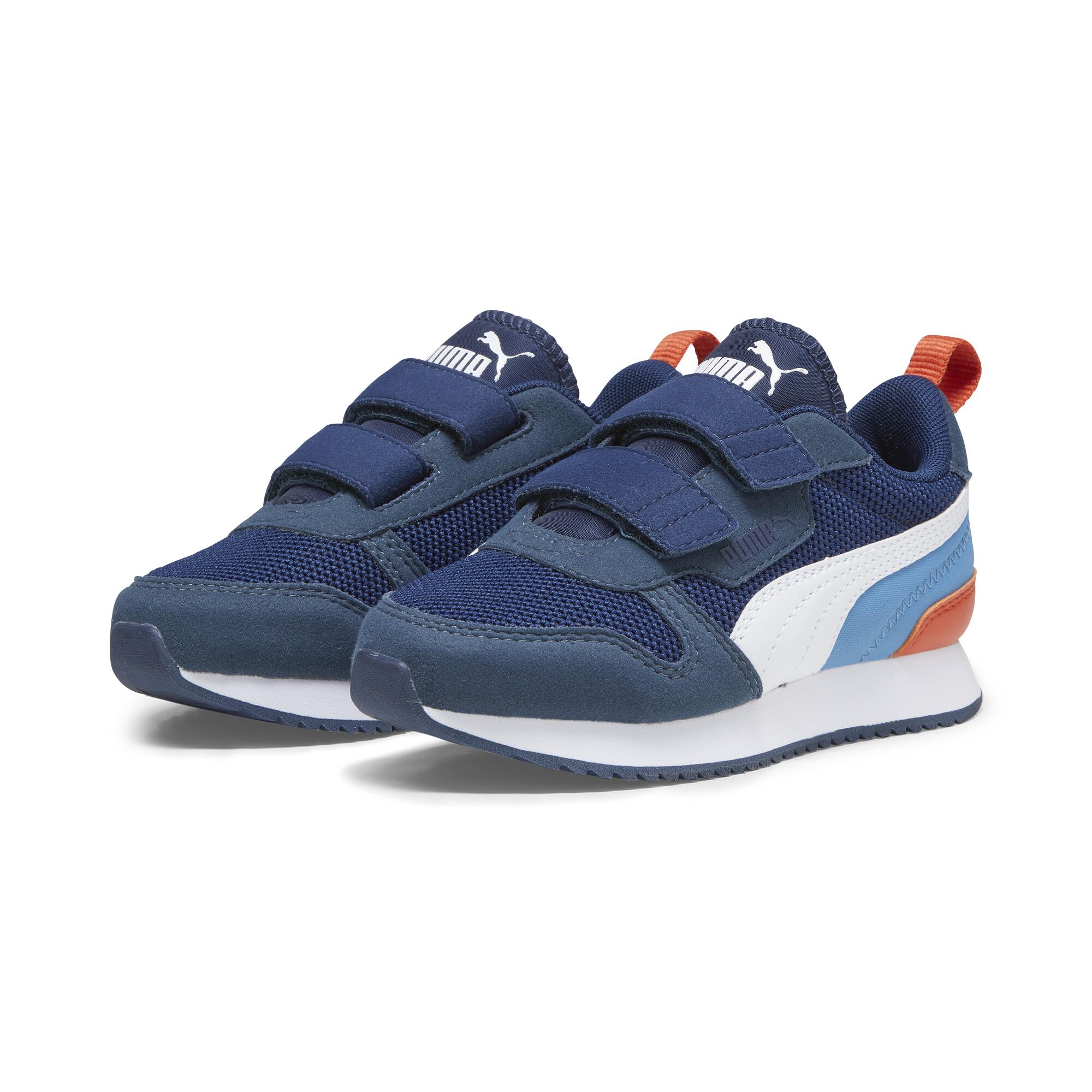Baskets scratch enfant - puma R78 Bleu 5/6