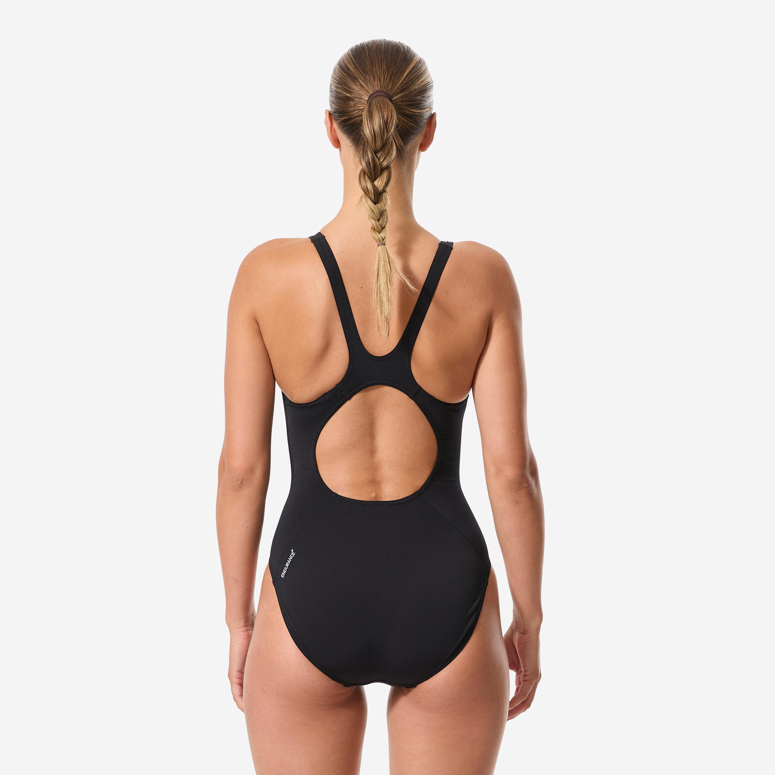 Fato de banho de Natação Mulher Muscleback Amarelo Verde 3/6