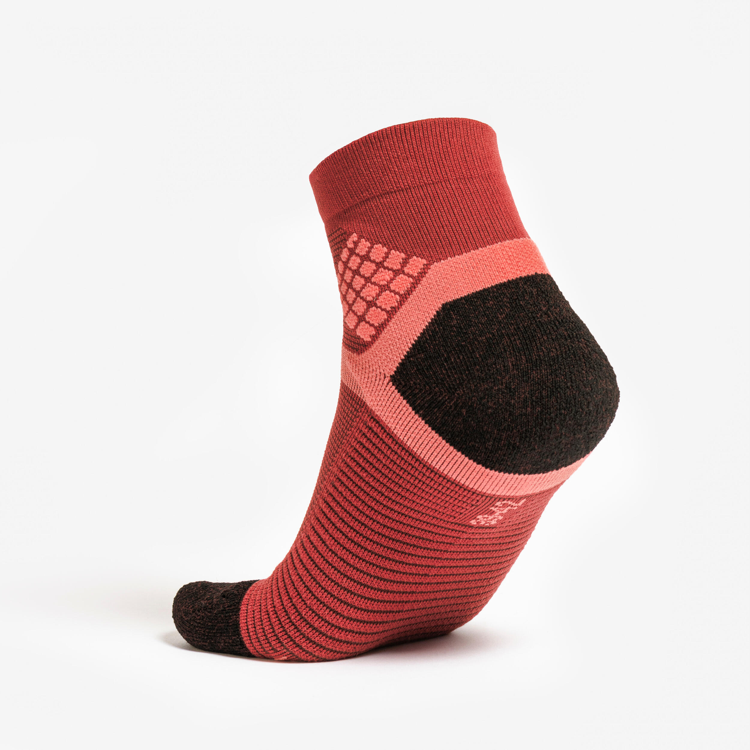 Chaussettes de randonnée moyennes x2 paires, Hike 500 4/5