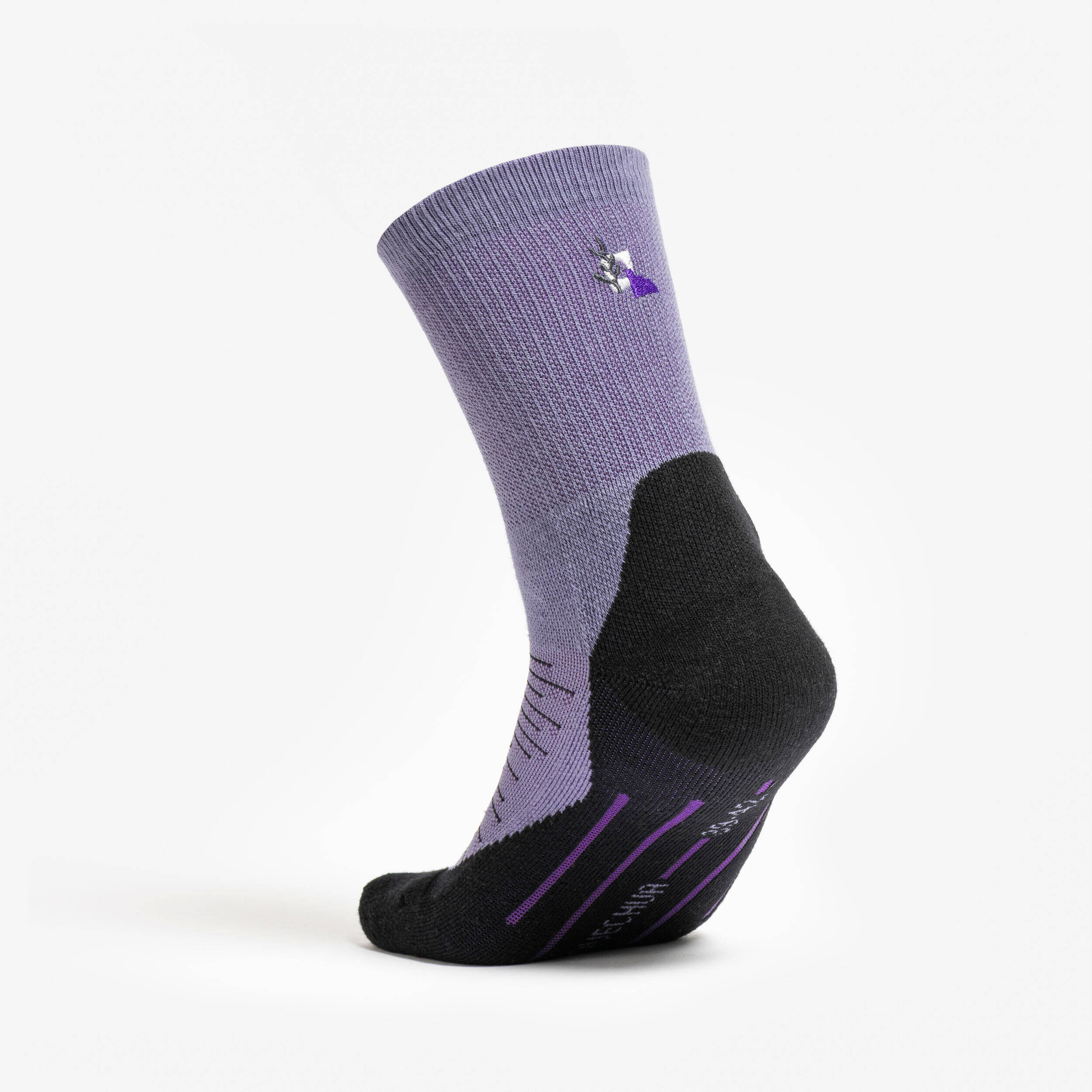 Adult high hiking socks (2 pairs) Hike 100 - Limited edition -  4