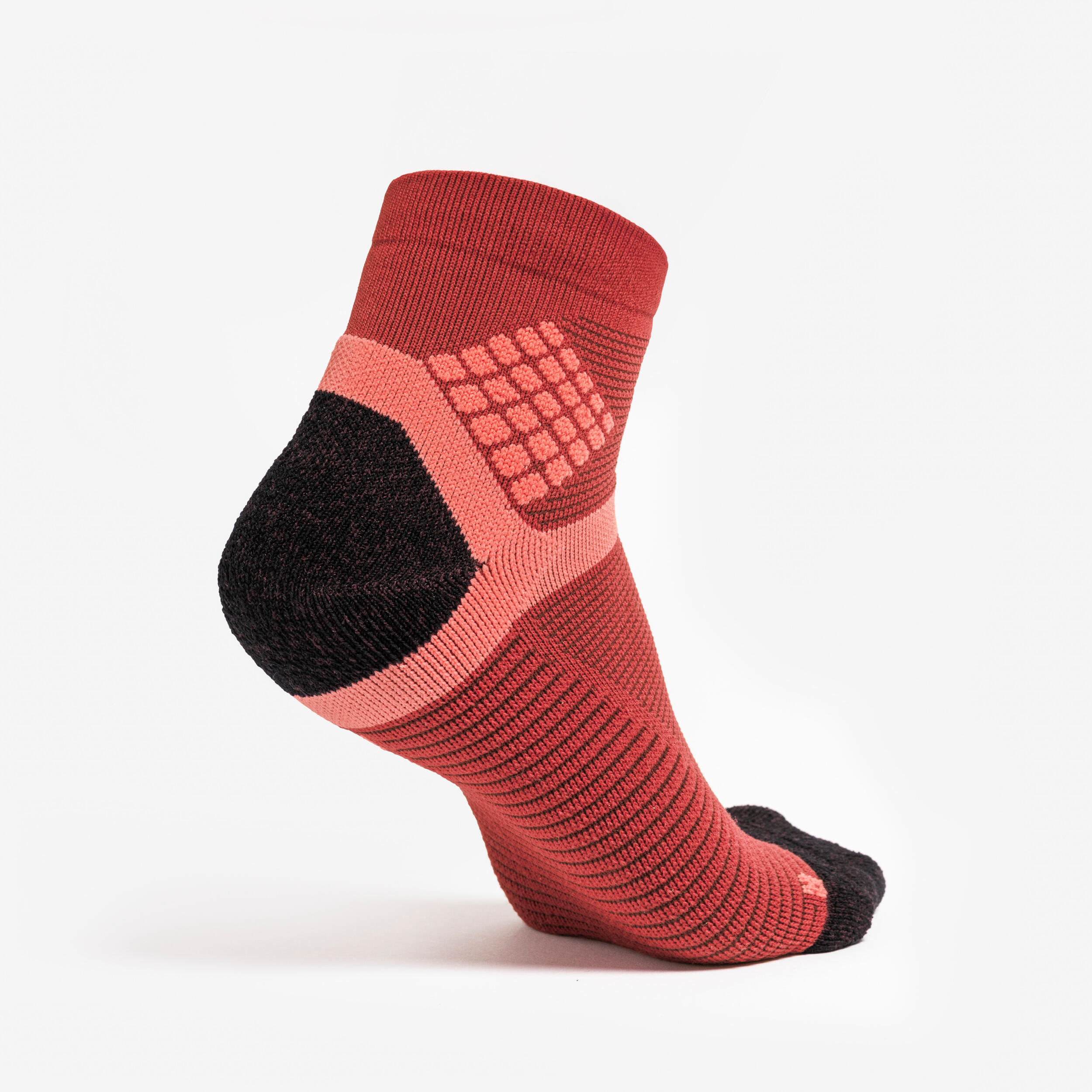 Chaussettes de randonnée moyennes x2 paires, Hike 500 2/5