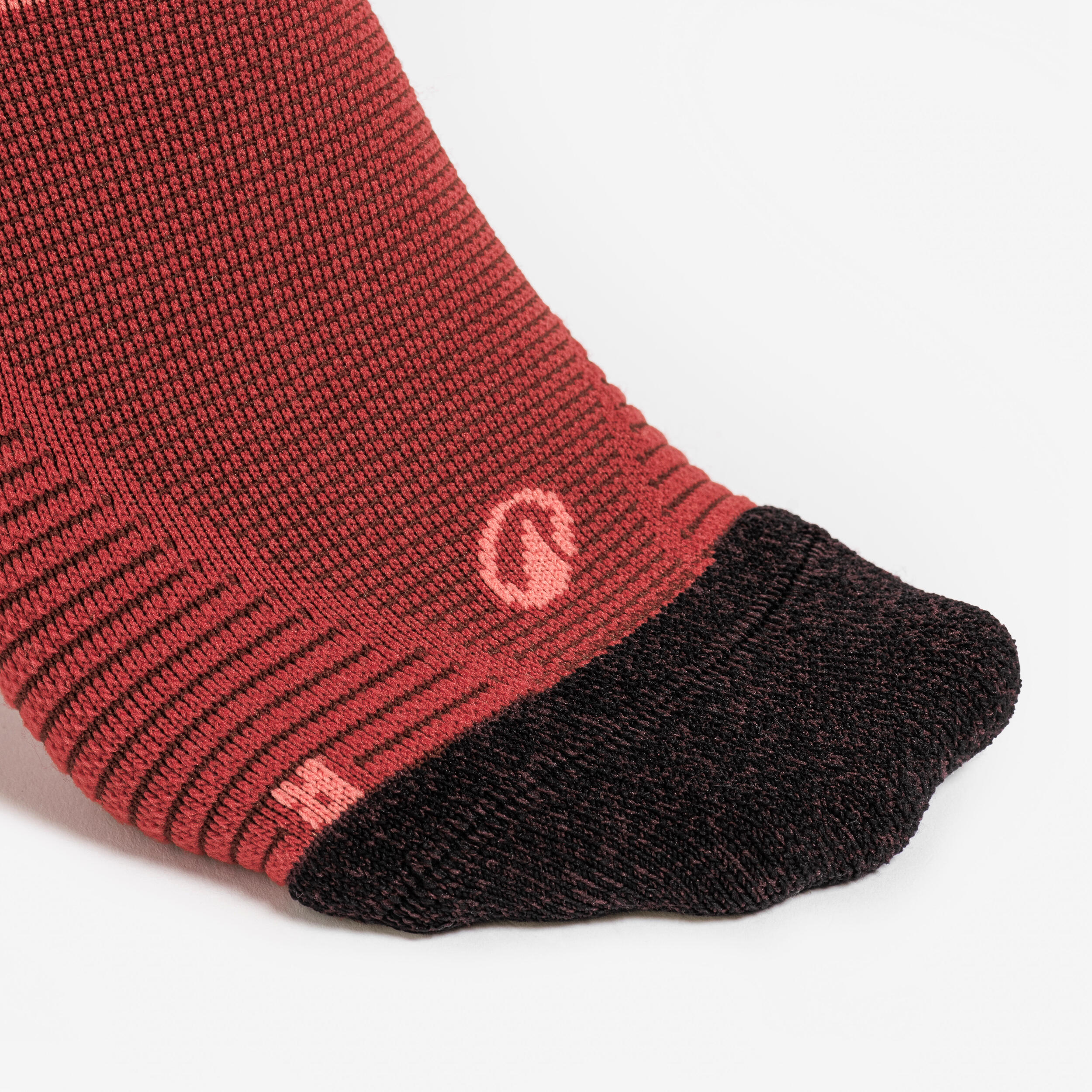 Chaussettes de randonnée moyennes x2 paires, Hike 500 3/5